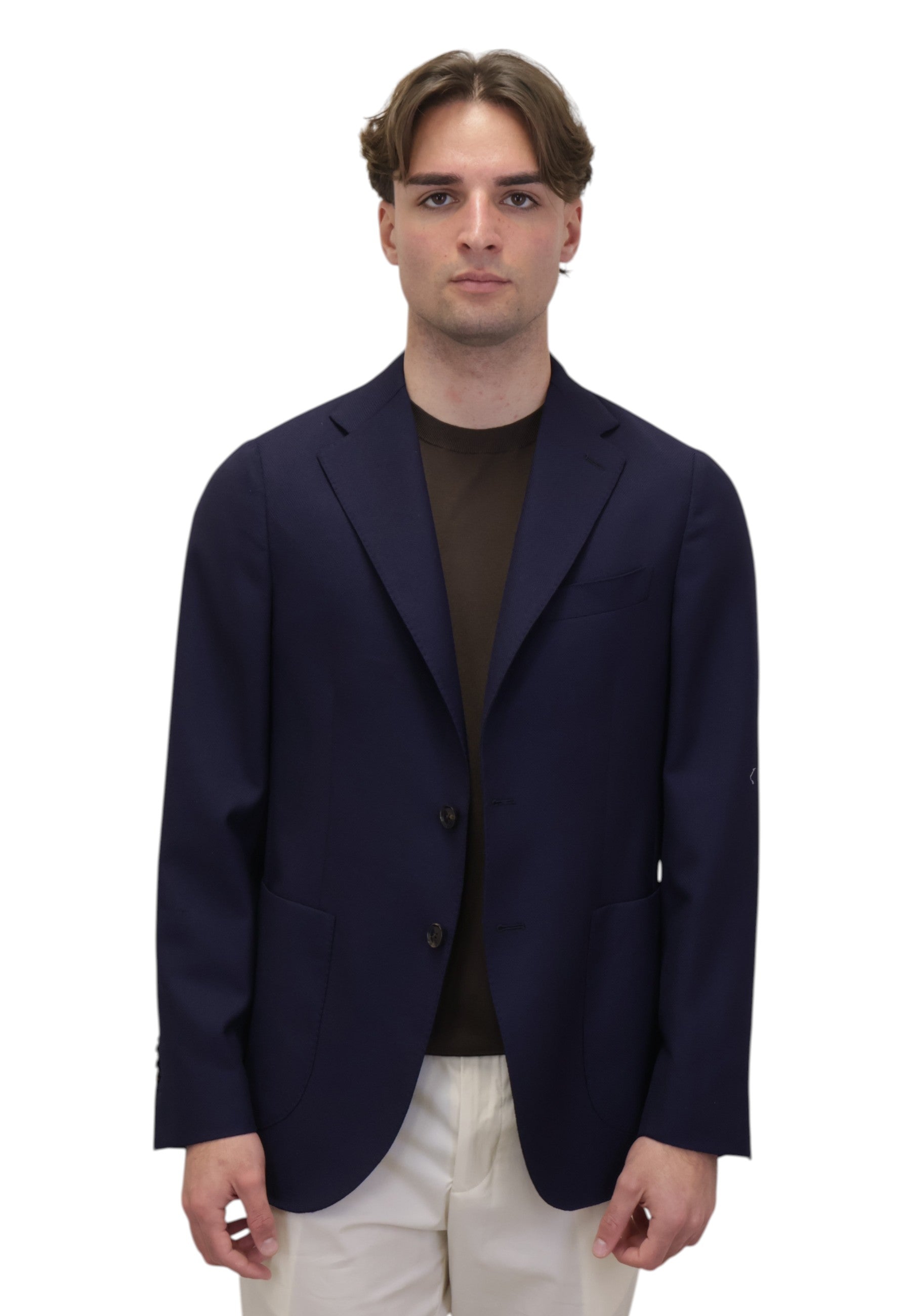 BLAZER MONOPETTO Blu Bollani Napoli
