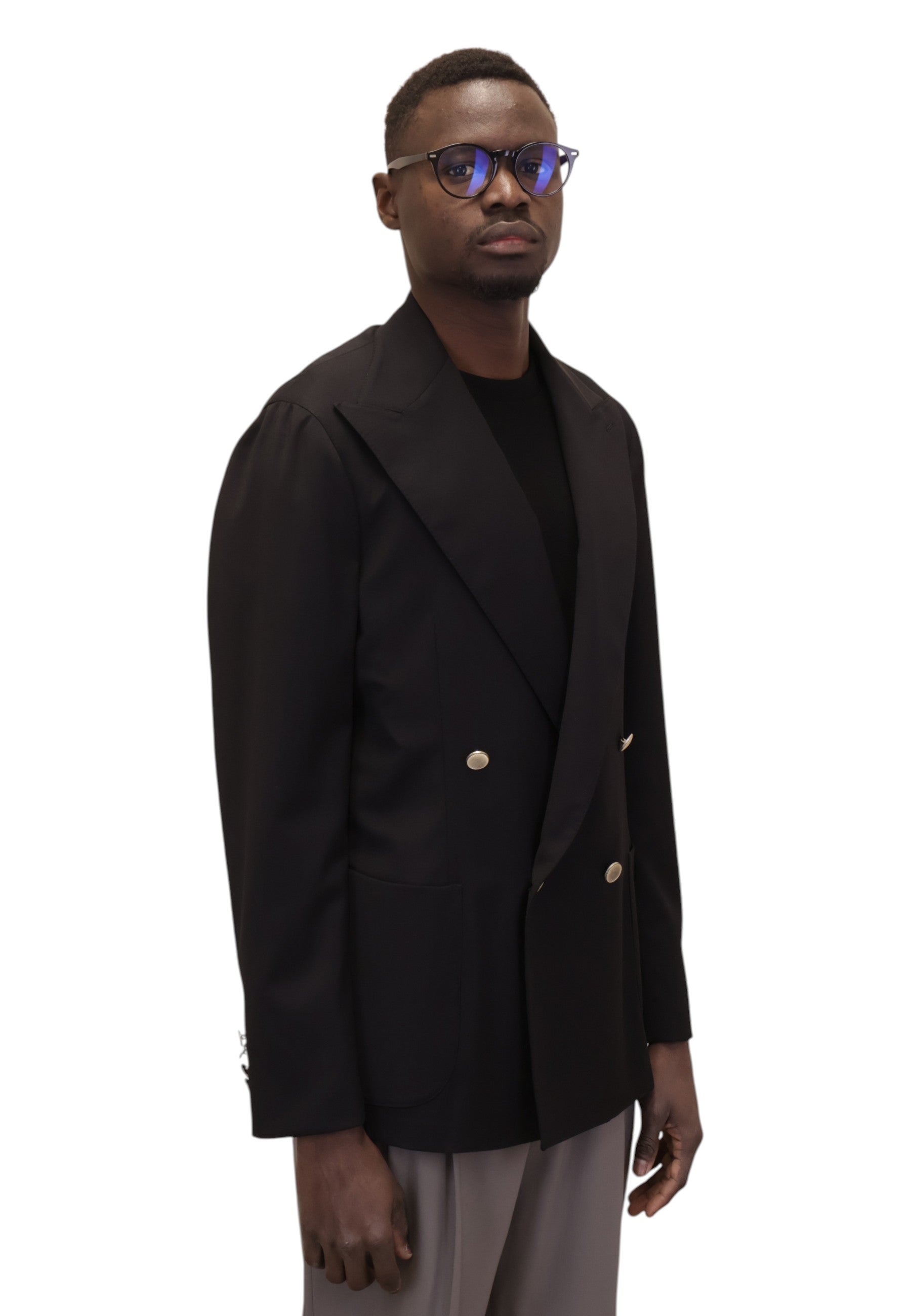 BLAZER MONOPETTO Nero Galà
