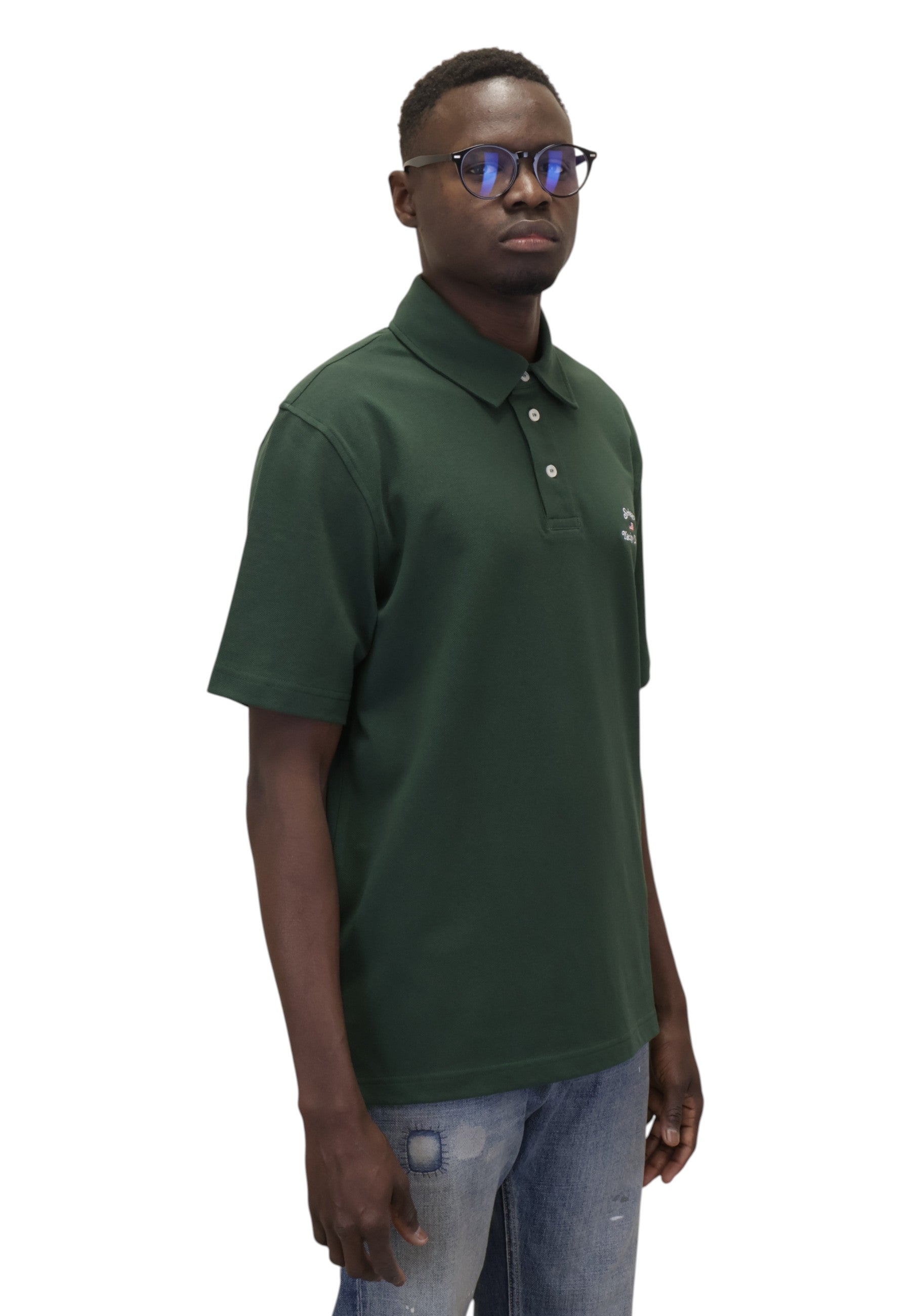POLO A MANICA CORTA Verde Sebago