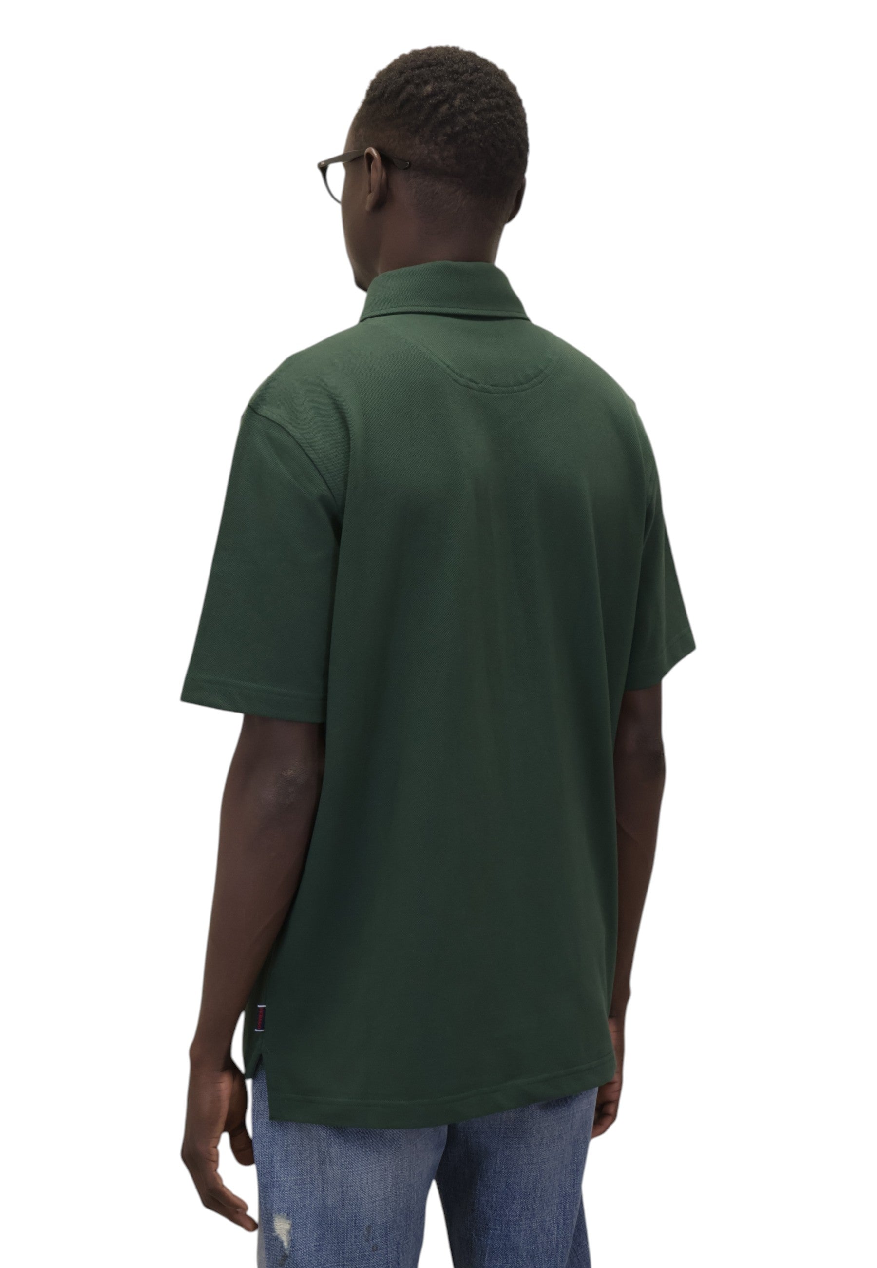 POLO A MANICA CORTA Verde Sebago