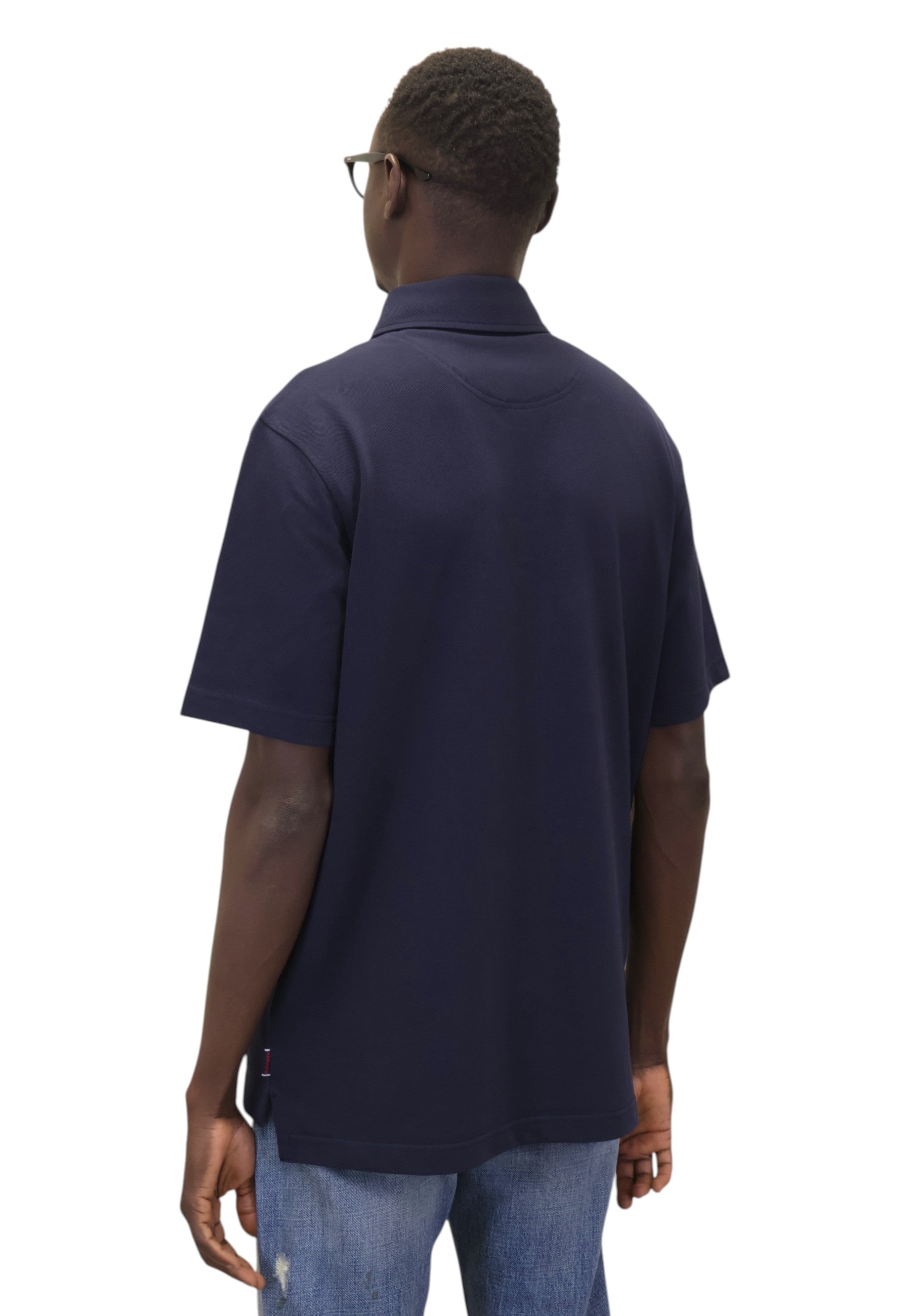 POLO A MANICA CORTA Blu Sebago