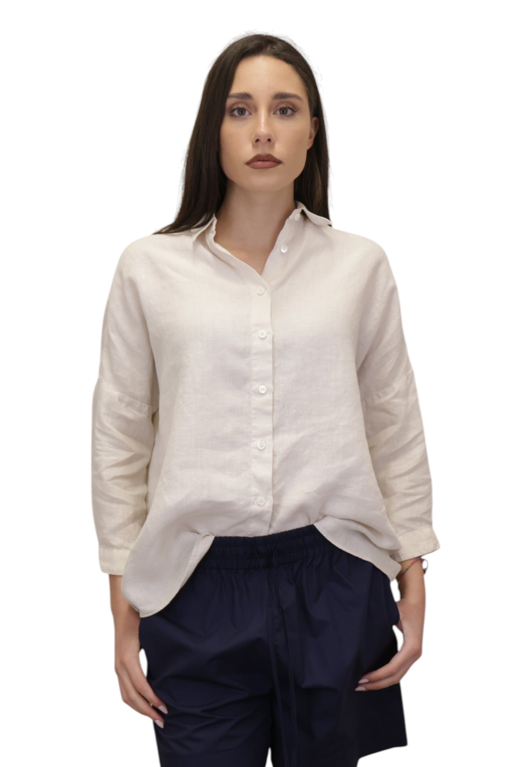 CAMICIE MANICA LUNGA Beige Academia