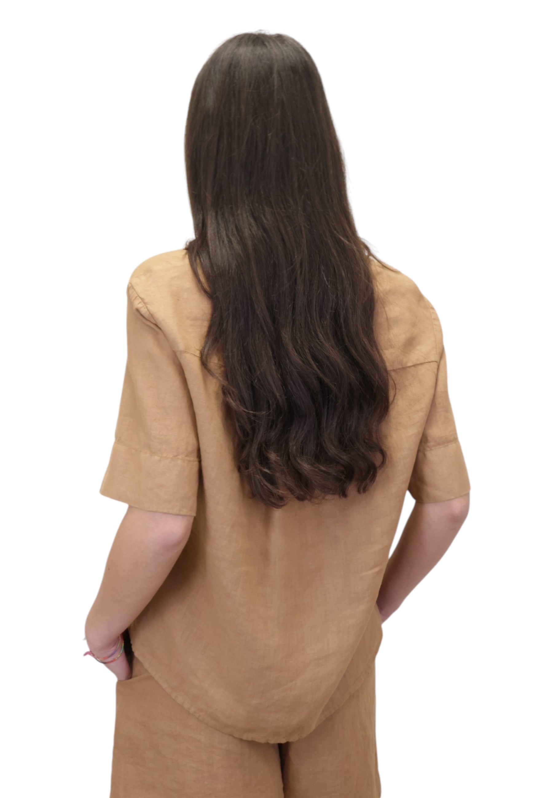 CAMICIE MANICA CORTA Beige Academia