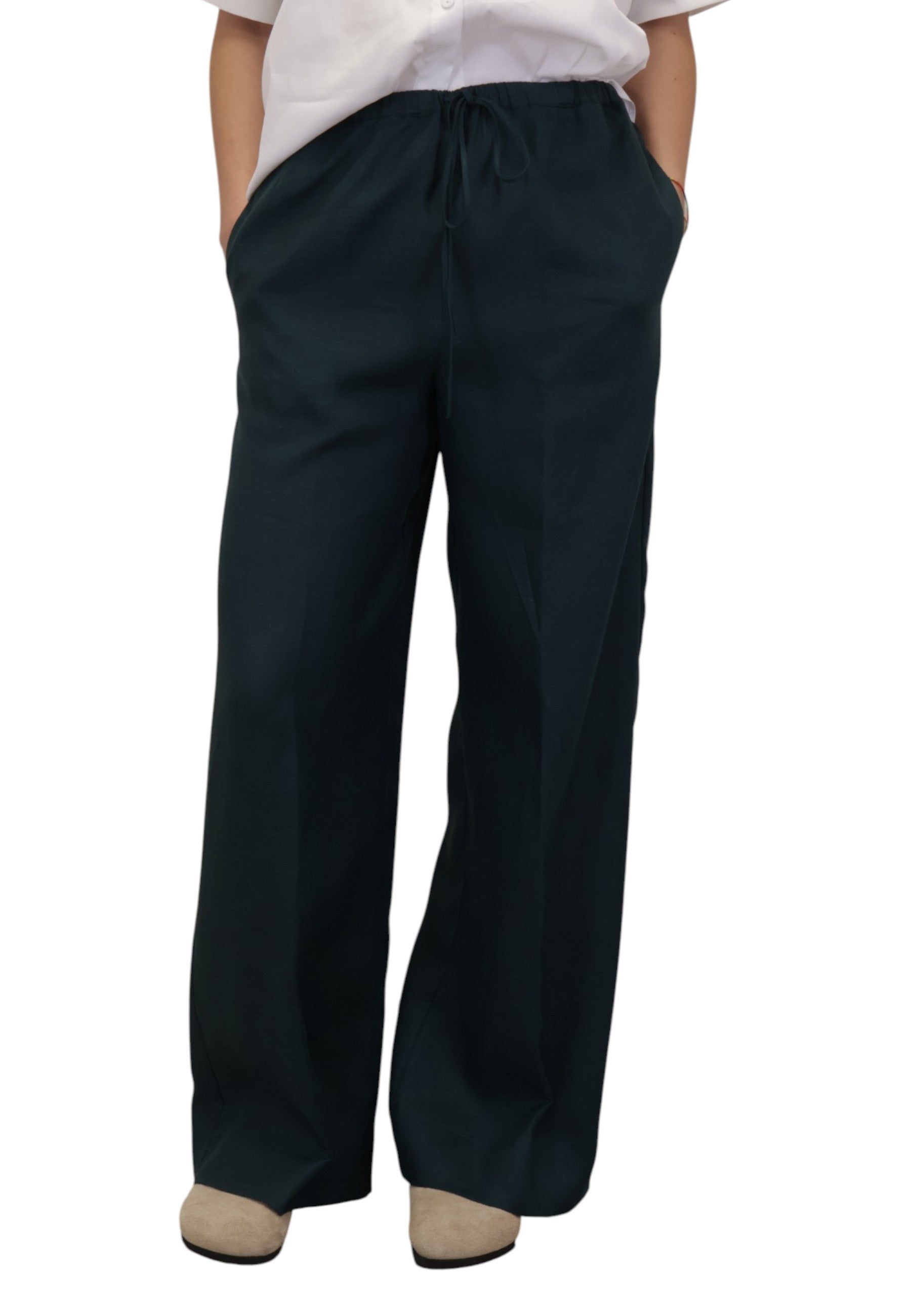 PANTALONI Verde Liviana Conti
