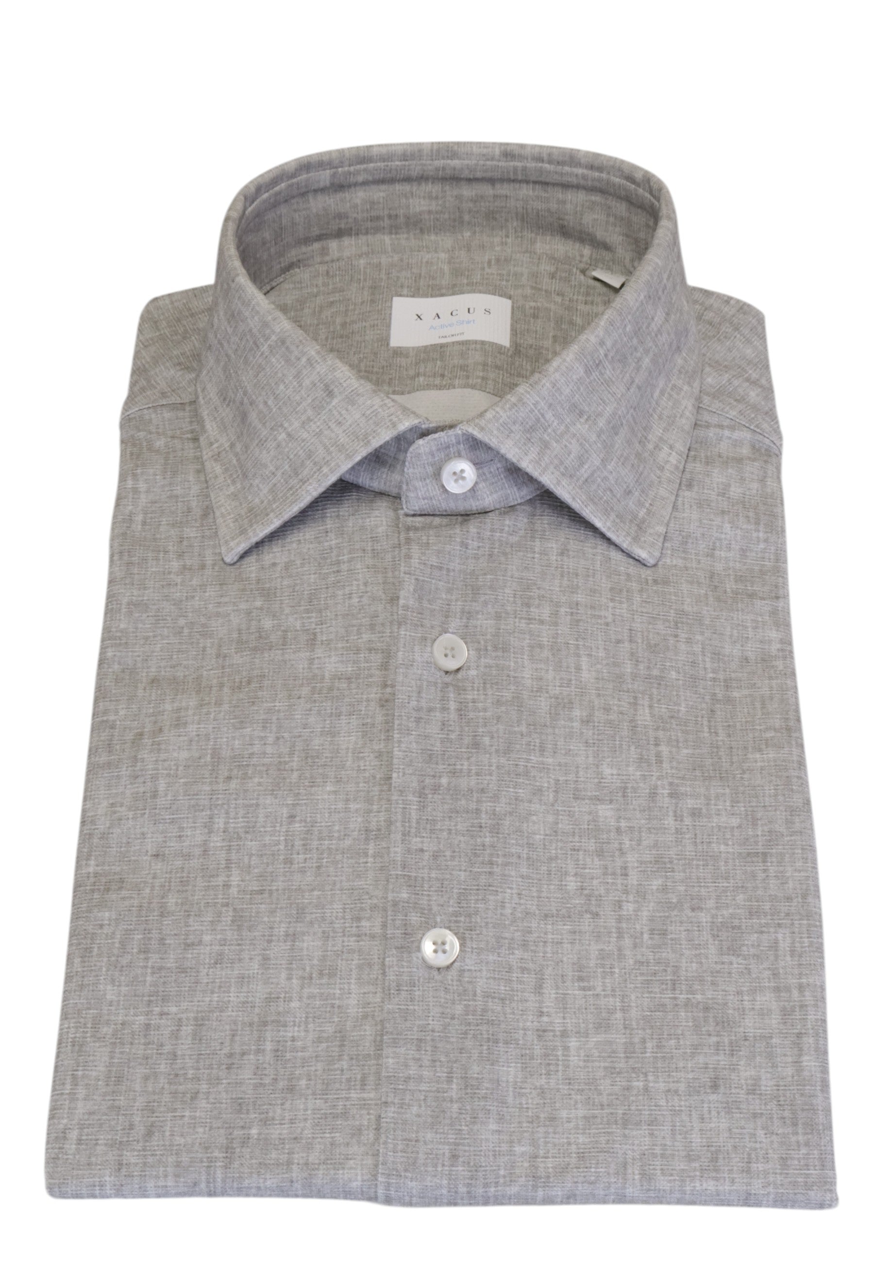 CAMICIE MANICA LUNGA Grigio Xacus