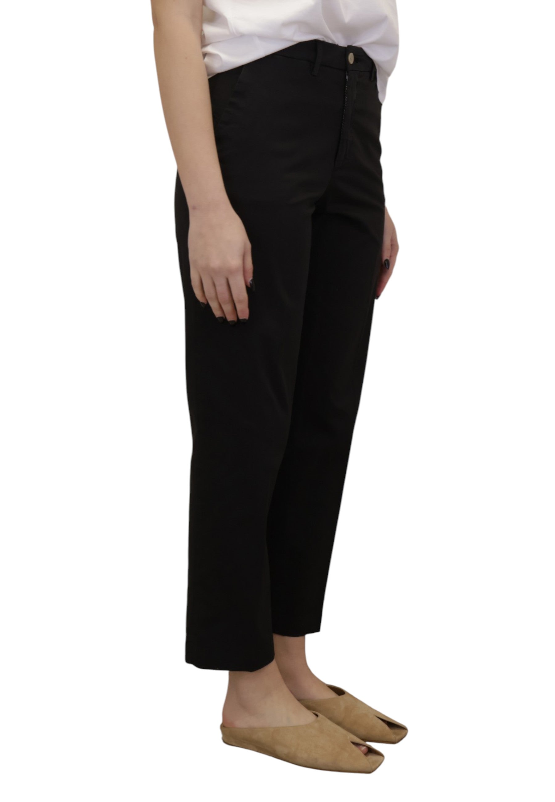 PANTALONI TASCA A FILO Nero Briglia Genderless 1949
