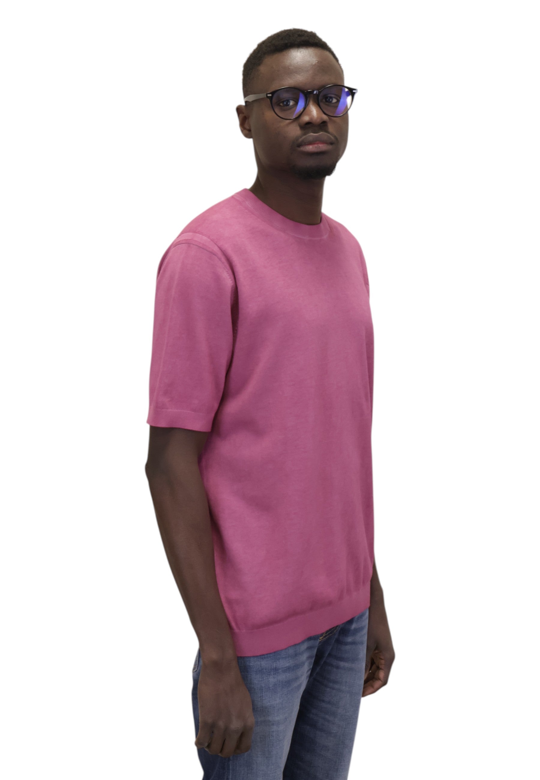 GIROCOLLO MANICA CORTA Rosa Kangra