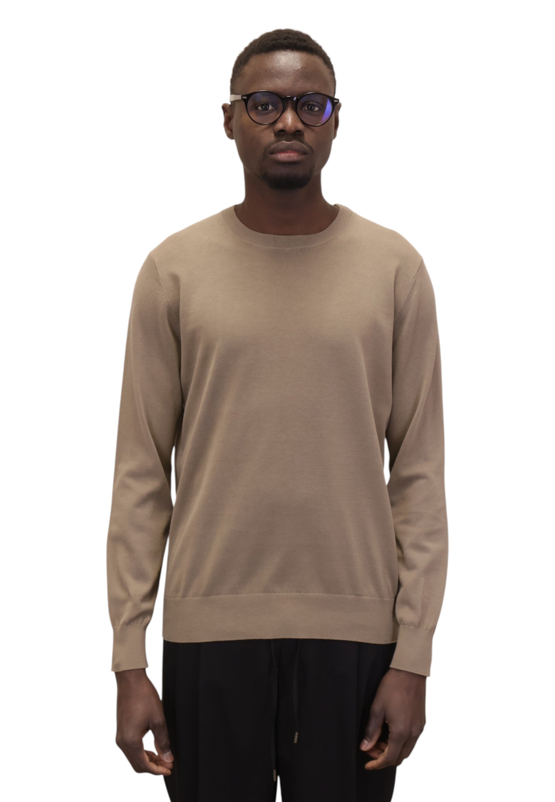 GIROCOLLO MANICA LUNGA Beige Kangra
