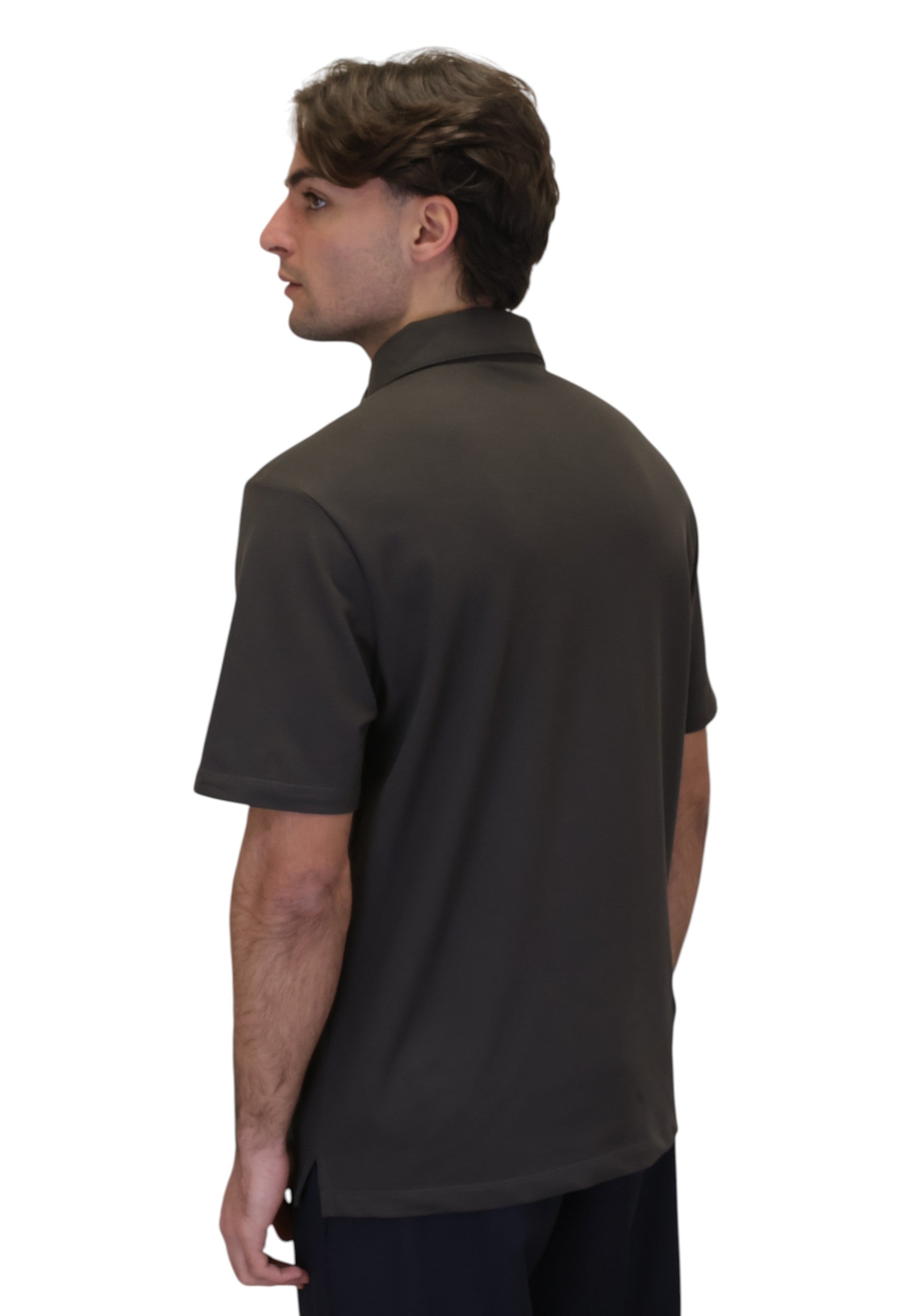 POLO A MANICA CORTA Marrone Kangra