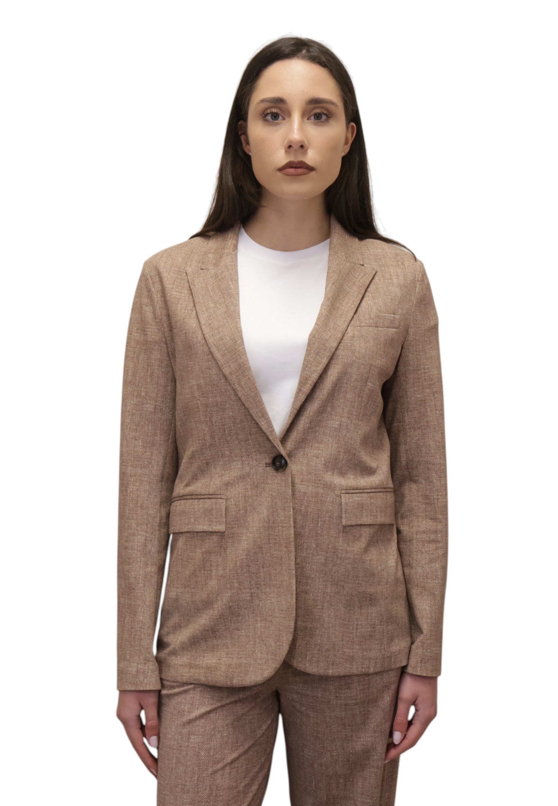 BLAZER MONOPETTO Marrone Circolo 1901