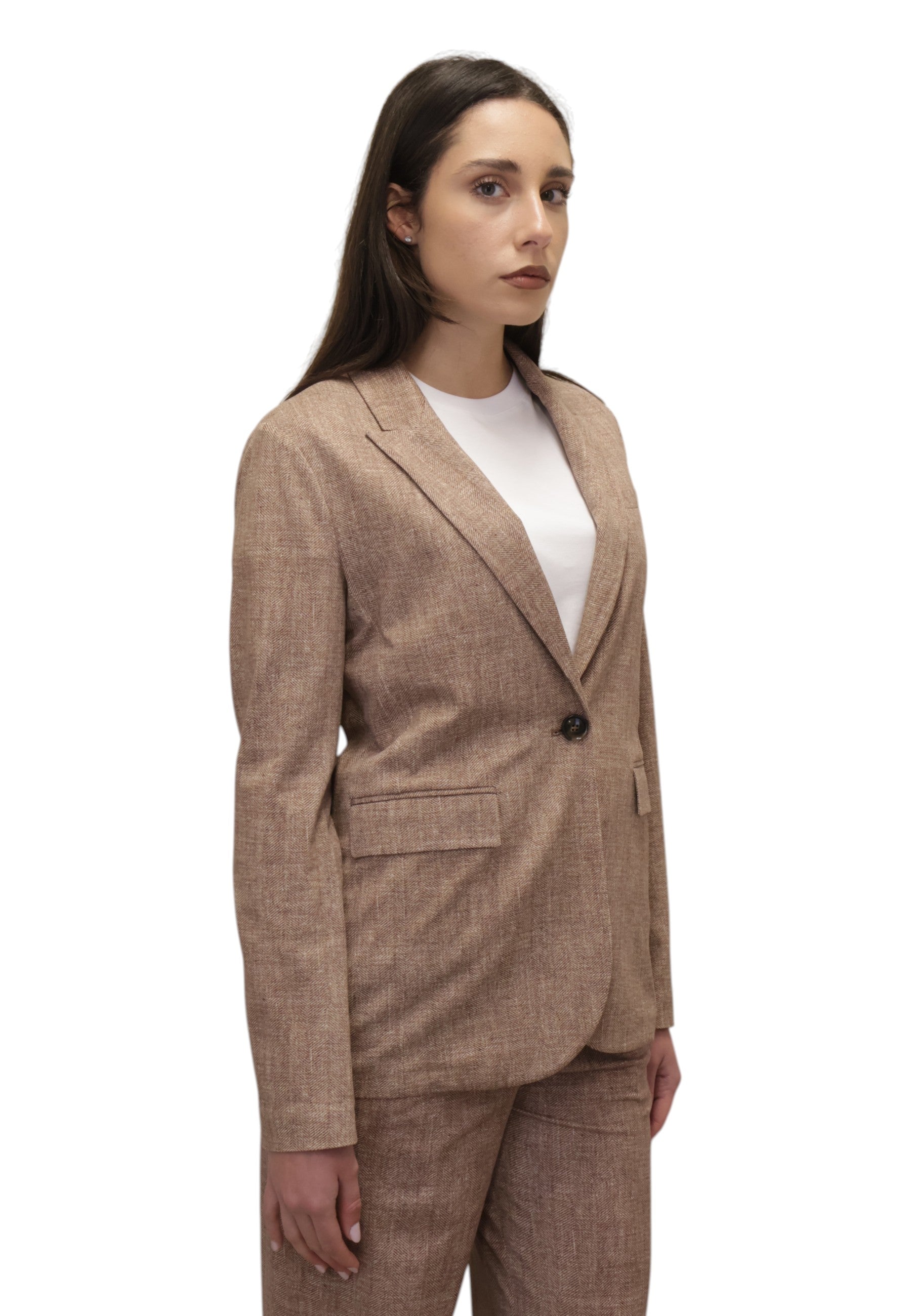 BLAZER MONOPETTO Marrone Circolo 1901