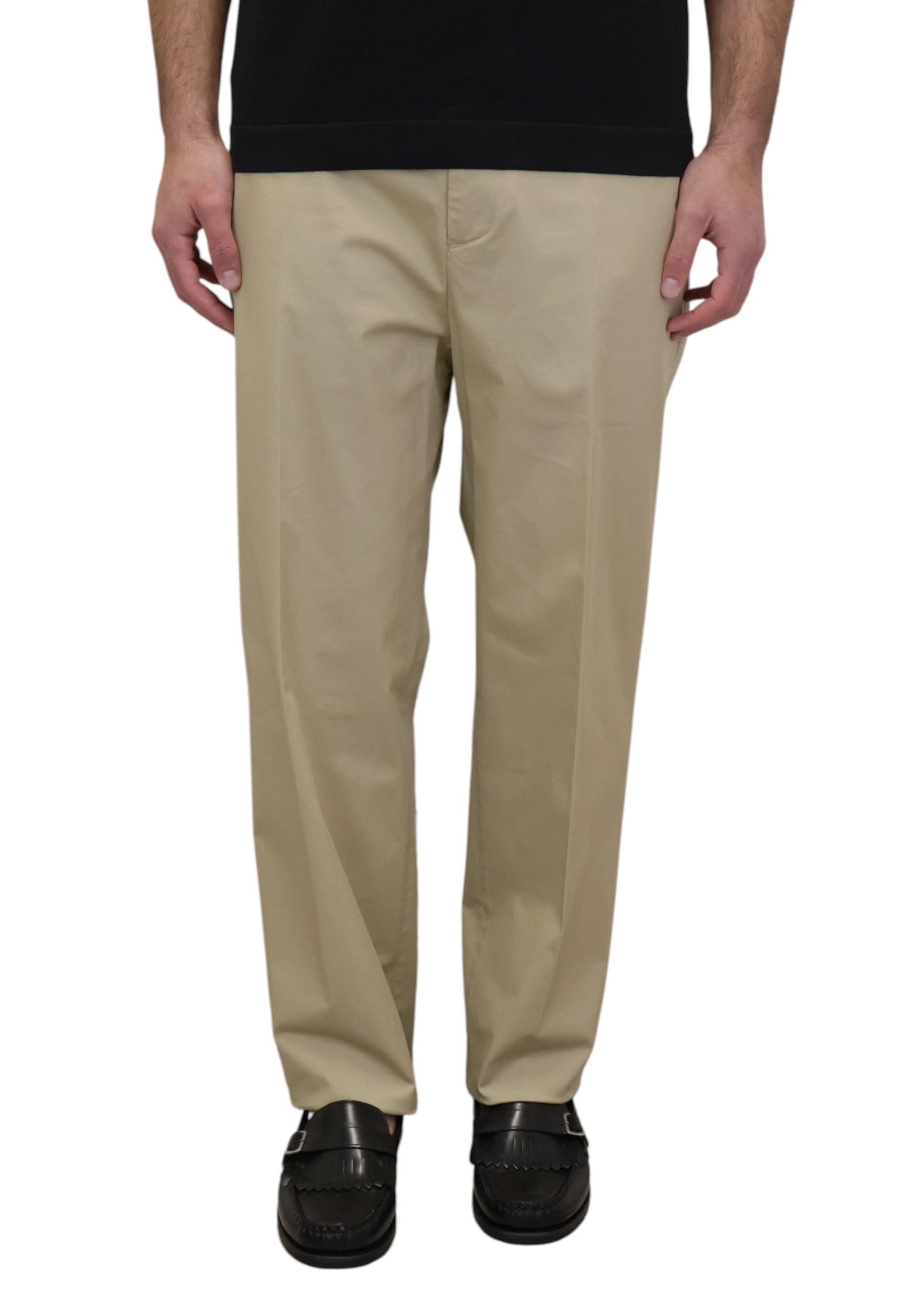 PANTALONI TASCA A FILO Beige Roy Roger's