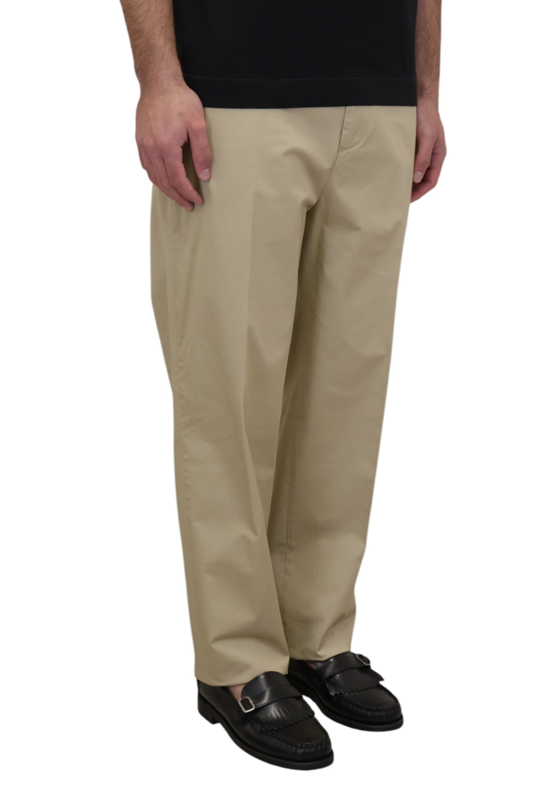 PANTALONI TASCA A FILO Beige Roy Roger's