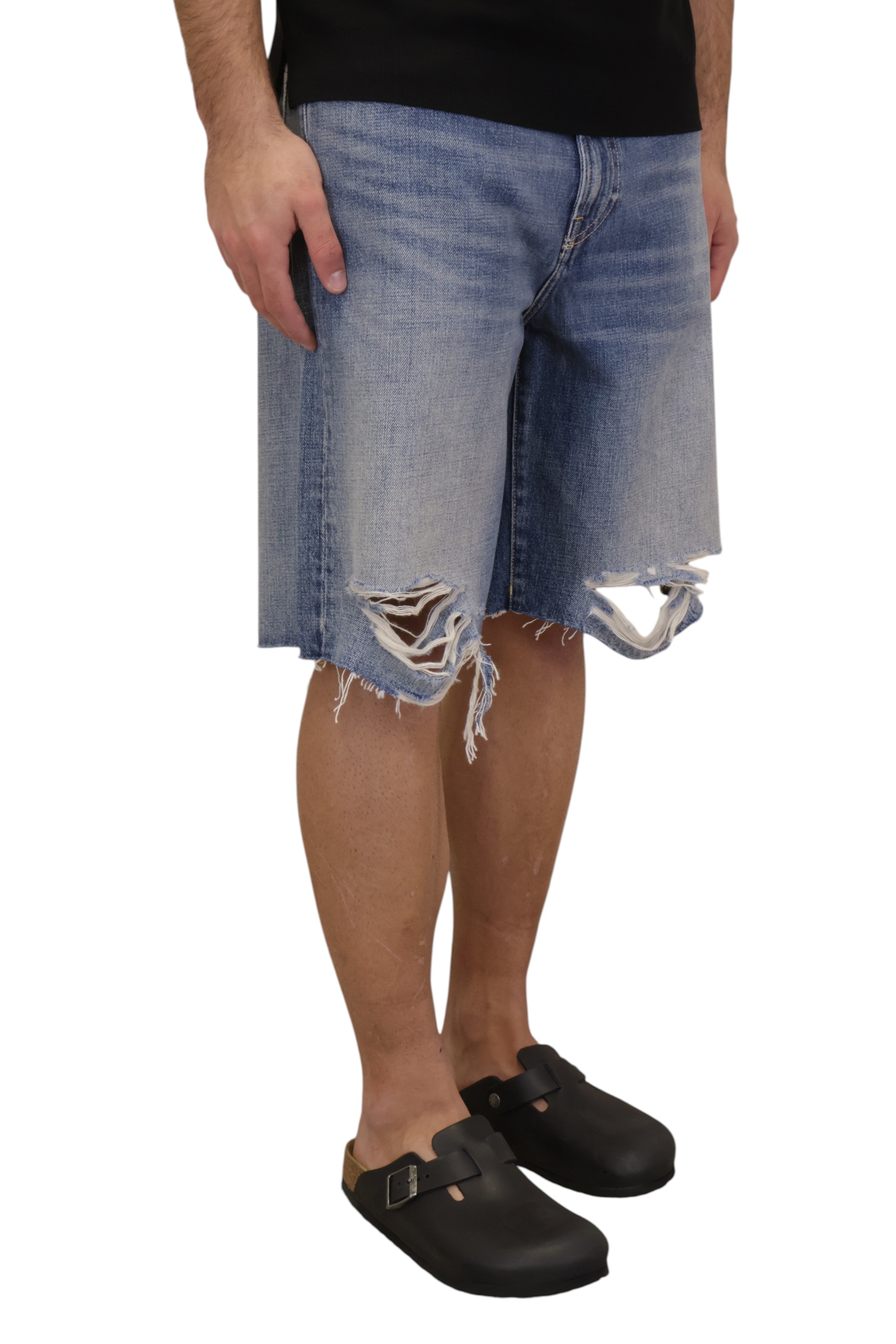 BERMUDA IN JEANS Blu Roy Roger's