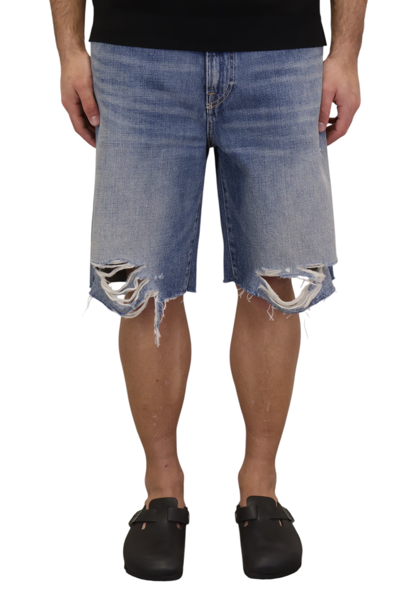 BERMUDA IN JEANS Blu Roy Roger's