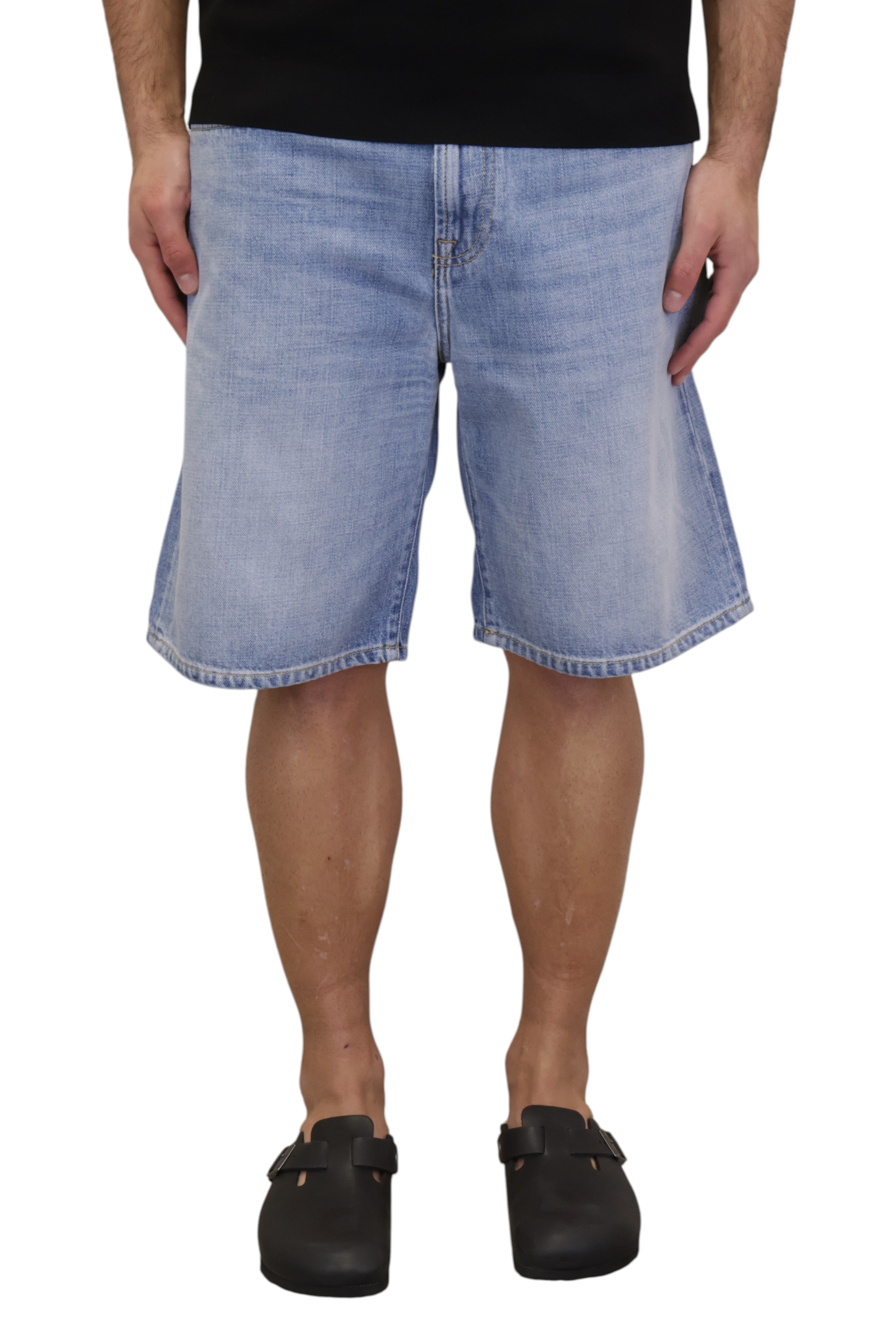 BERMUDA IN JEANS Blu Roy Roger's