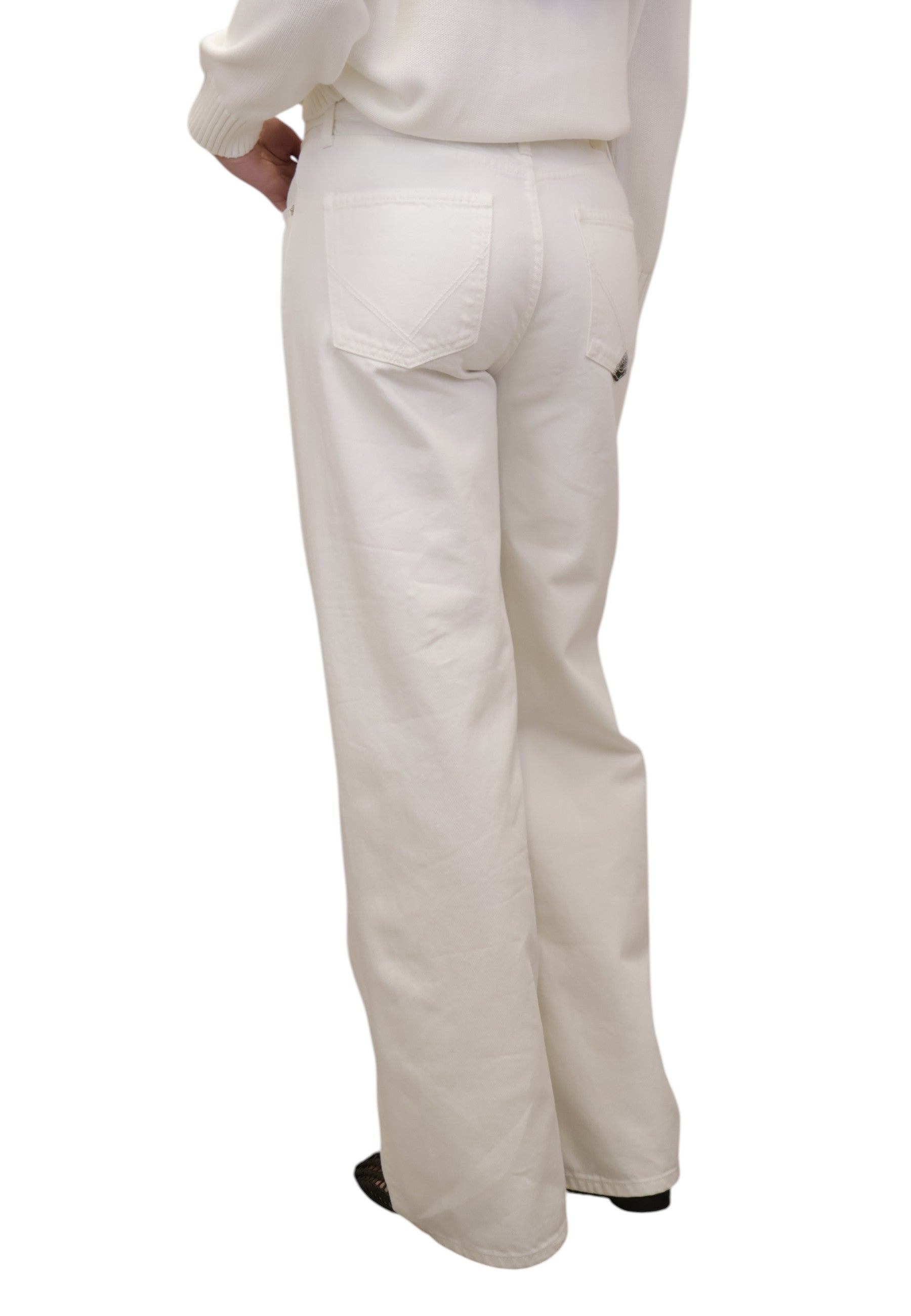 PANTALONI Bianco R.r. Eva Herzigova