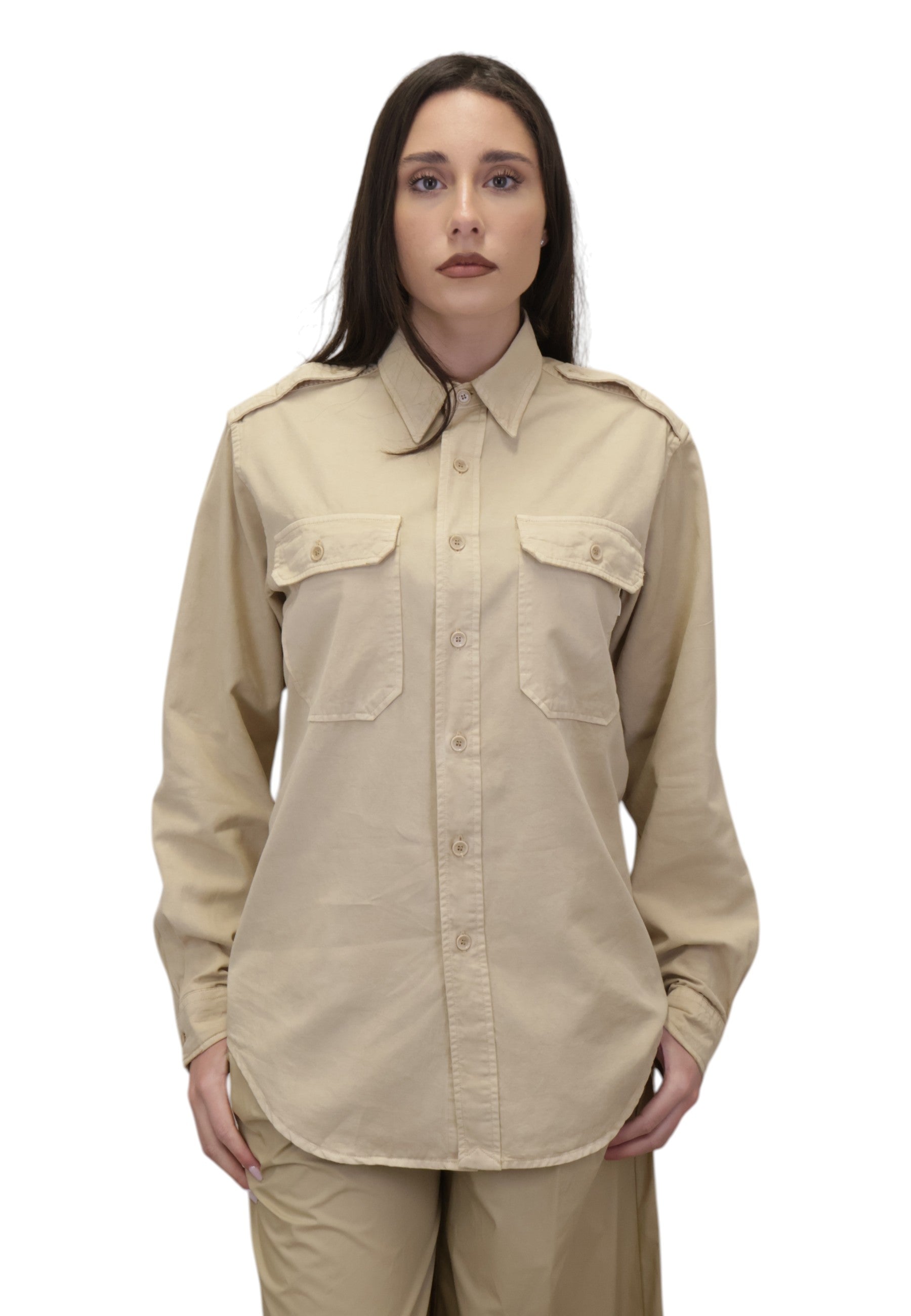 OVERSHIRT Beige R.r. Eva Herzigova