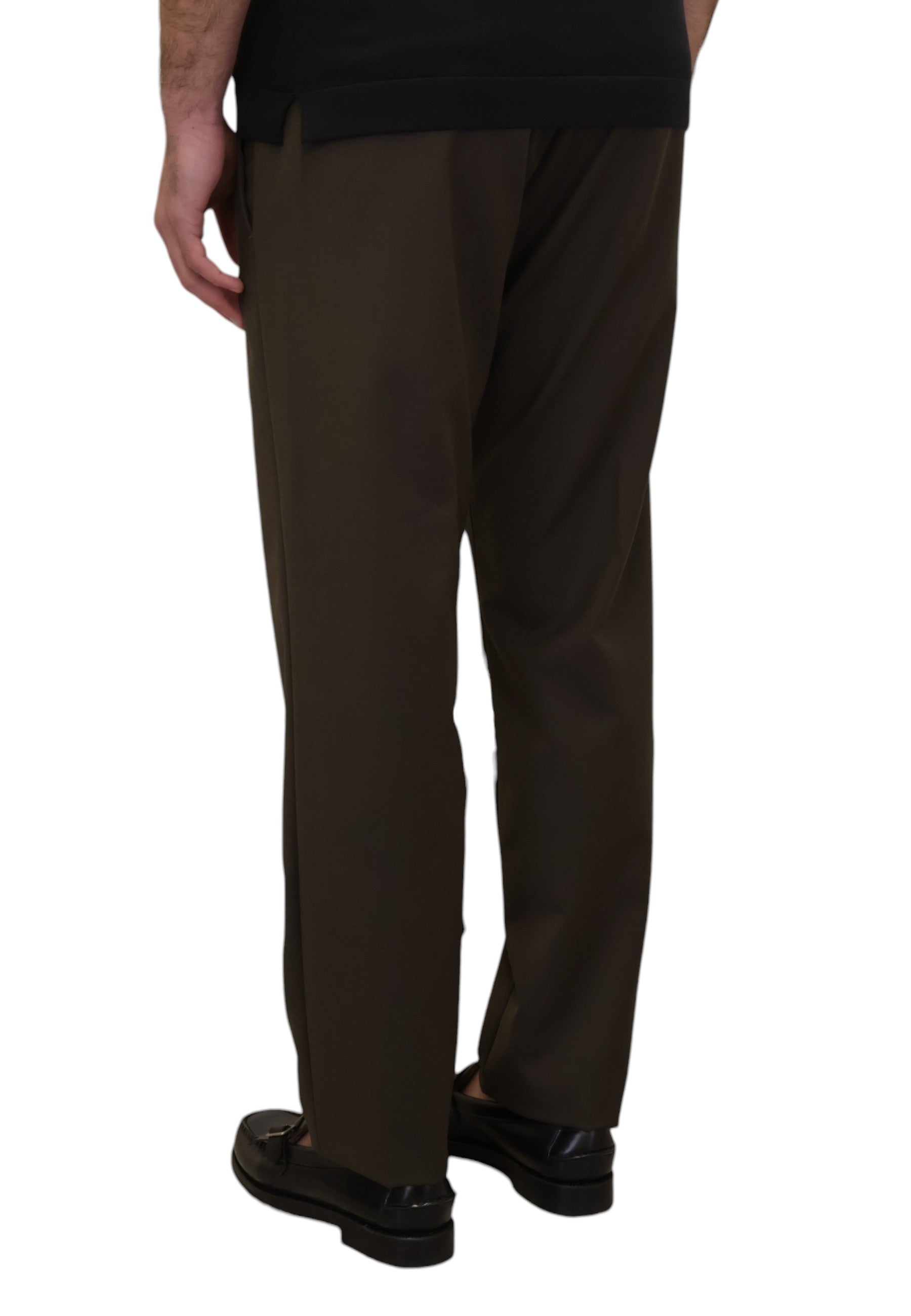 PANTALONI CON COULISSE Marrone Michele Carbone