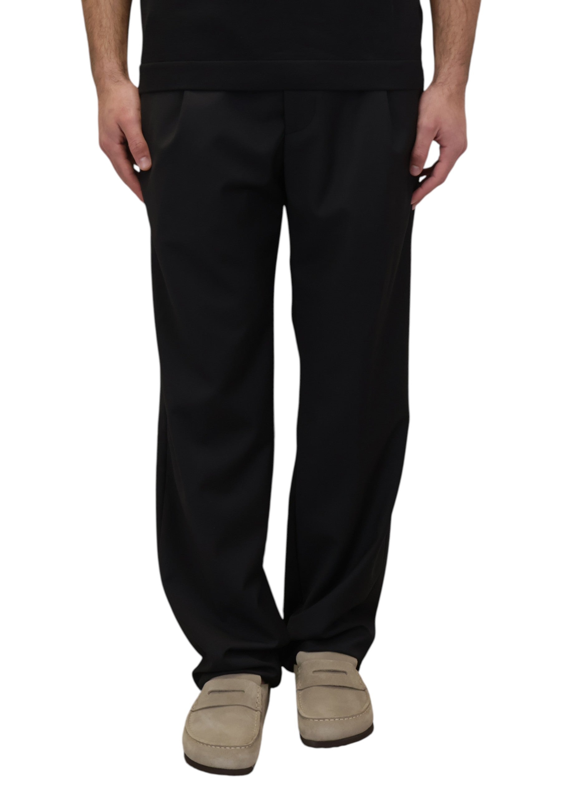 PANTALONI TASCA A FILO Nero Michele Carbone