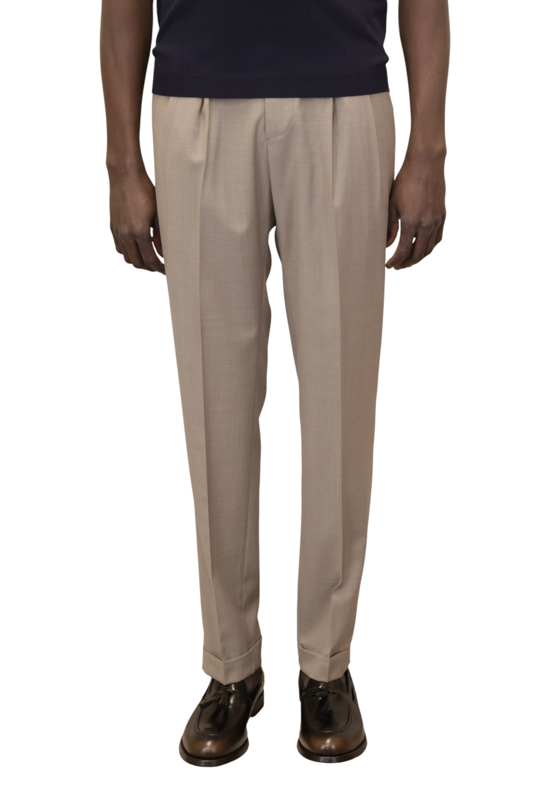 PANTALONI TASCA A FILO Fango Michele Carbone