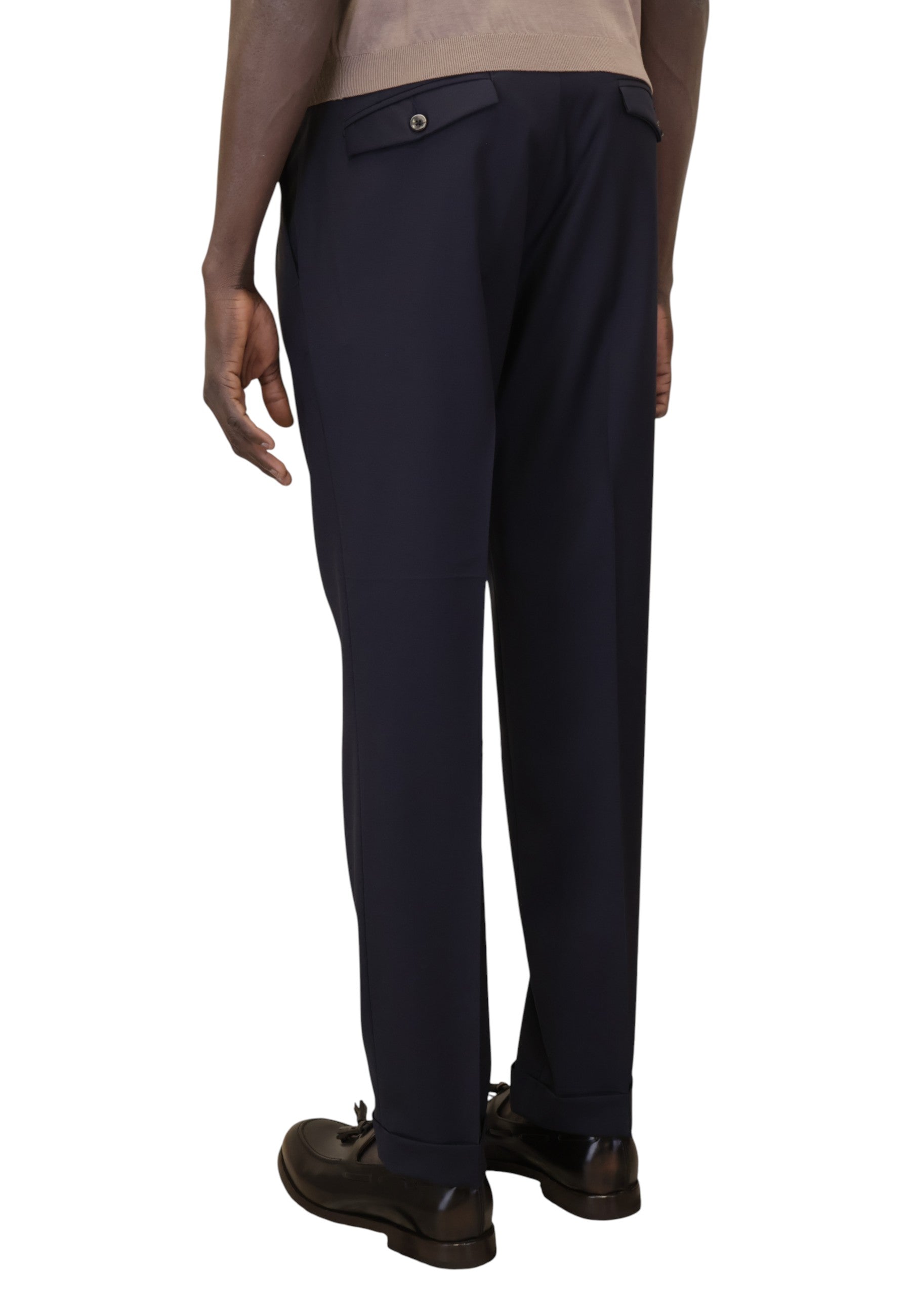 PANTALONI TASCA A FILO Blu Michele Carbone