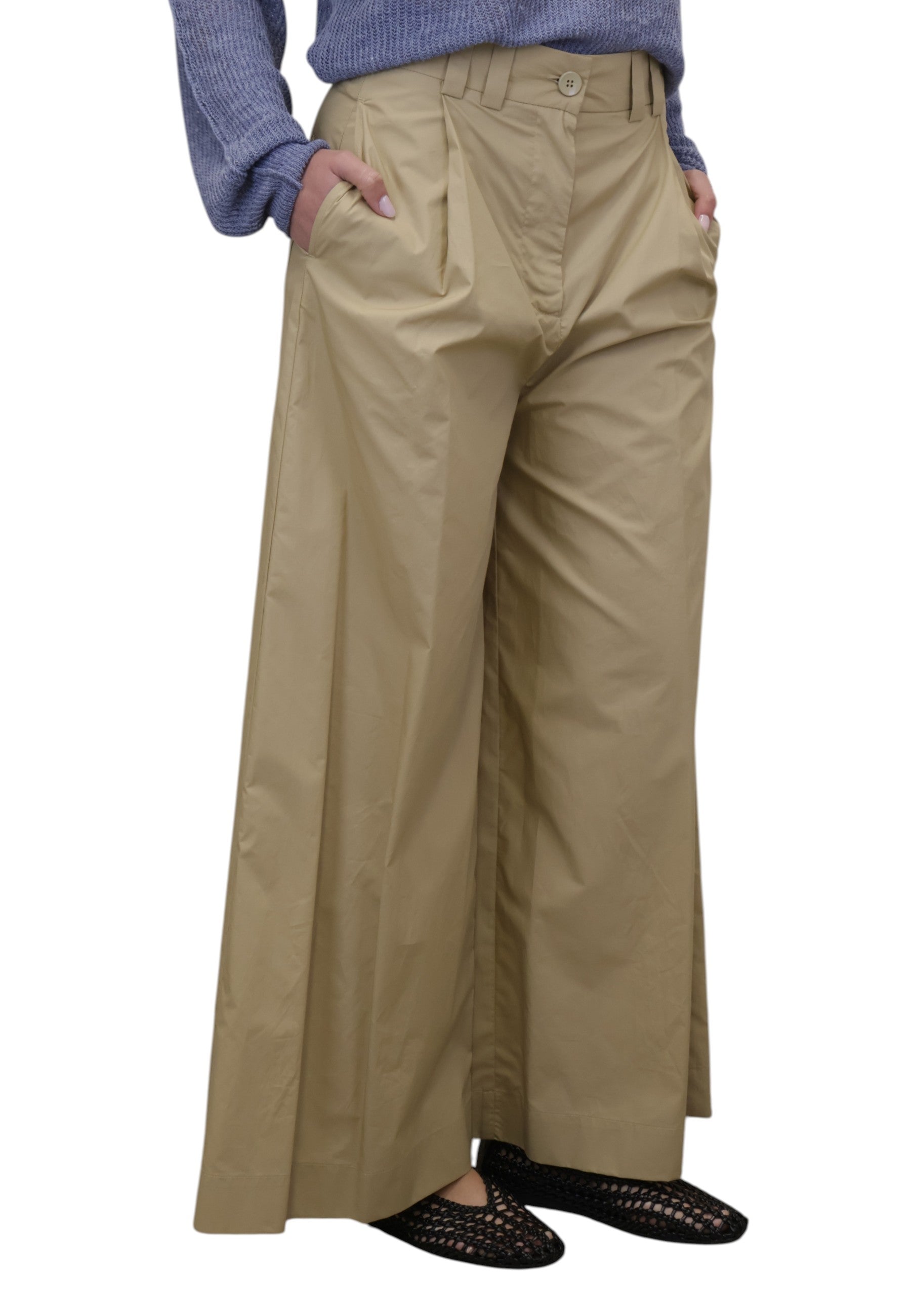 PANTALONI Beige Solotre