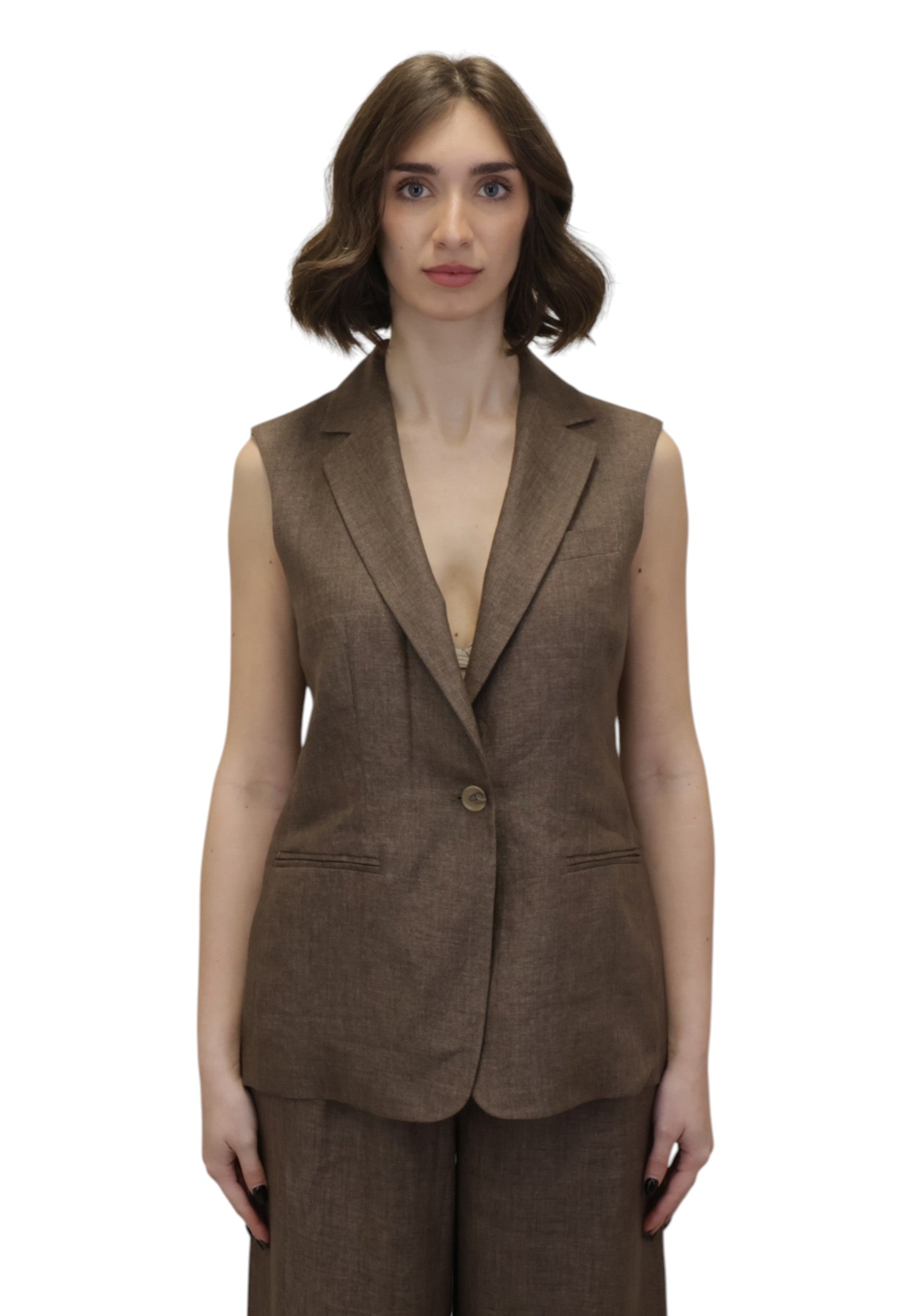 GILET Marrone Barba Napoli