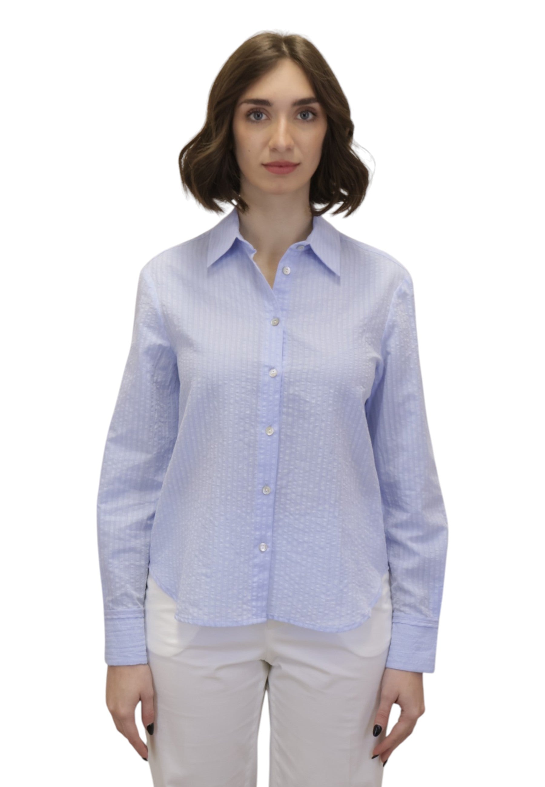 CAMICIE MANICA LUNGA Azzurro Barba Napoli