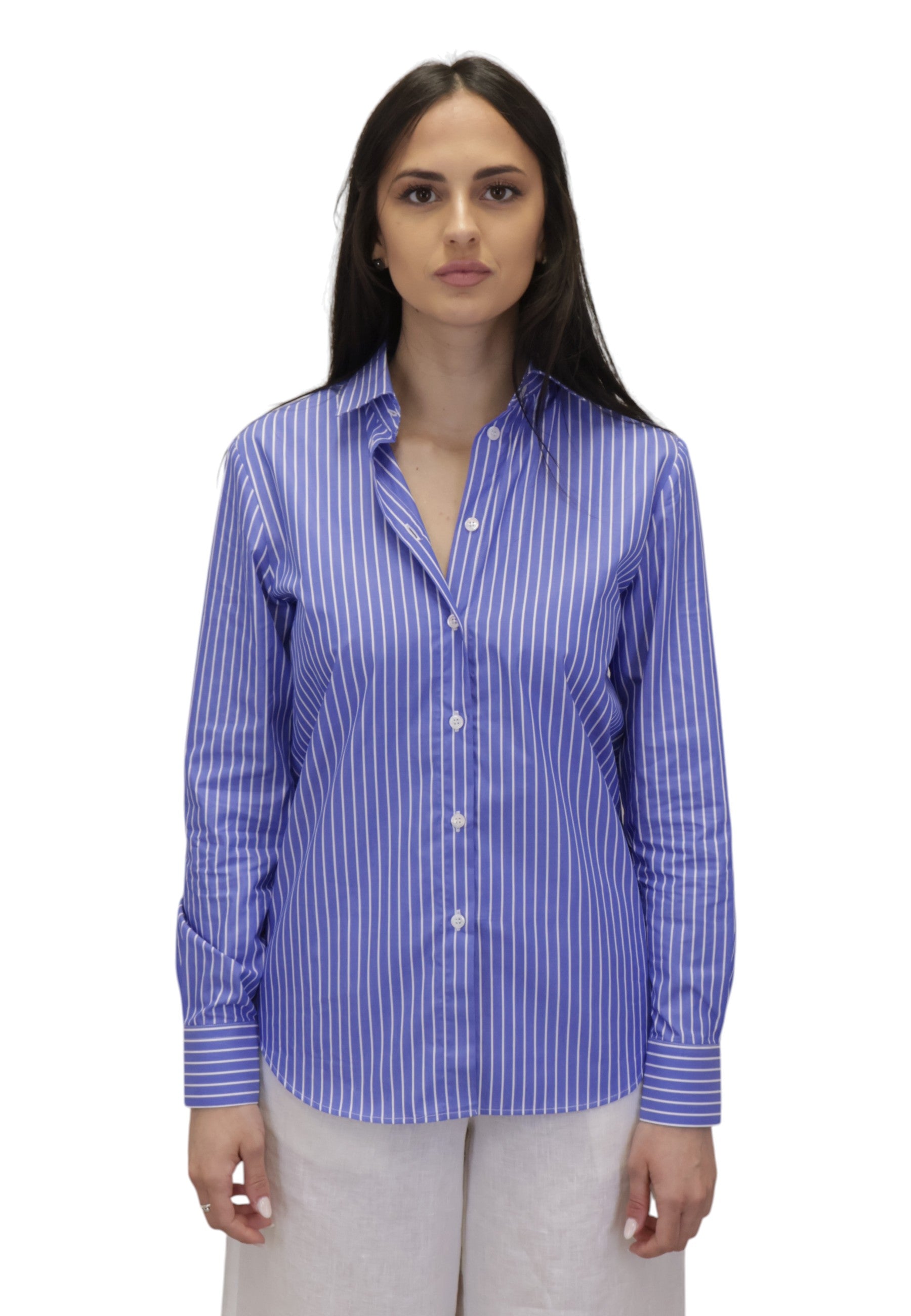 CAMICIE MANICA LUNGA Blu Brio