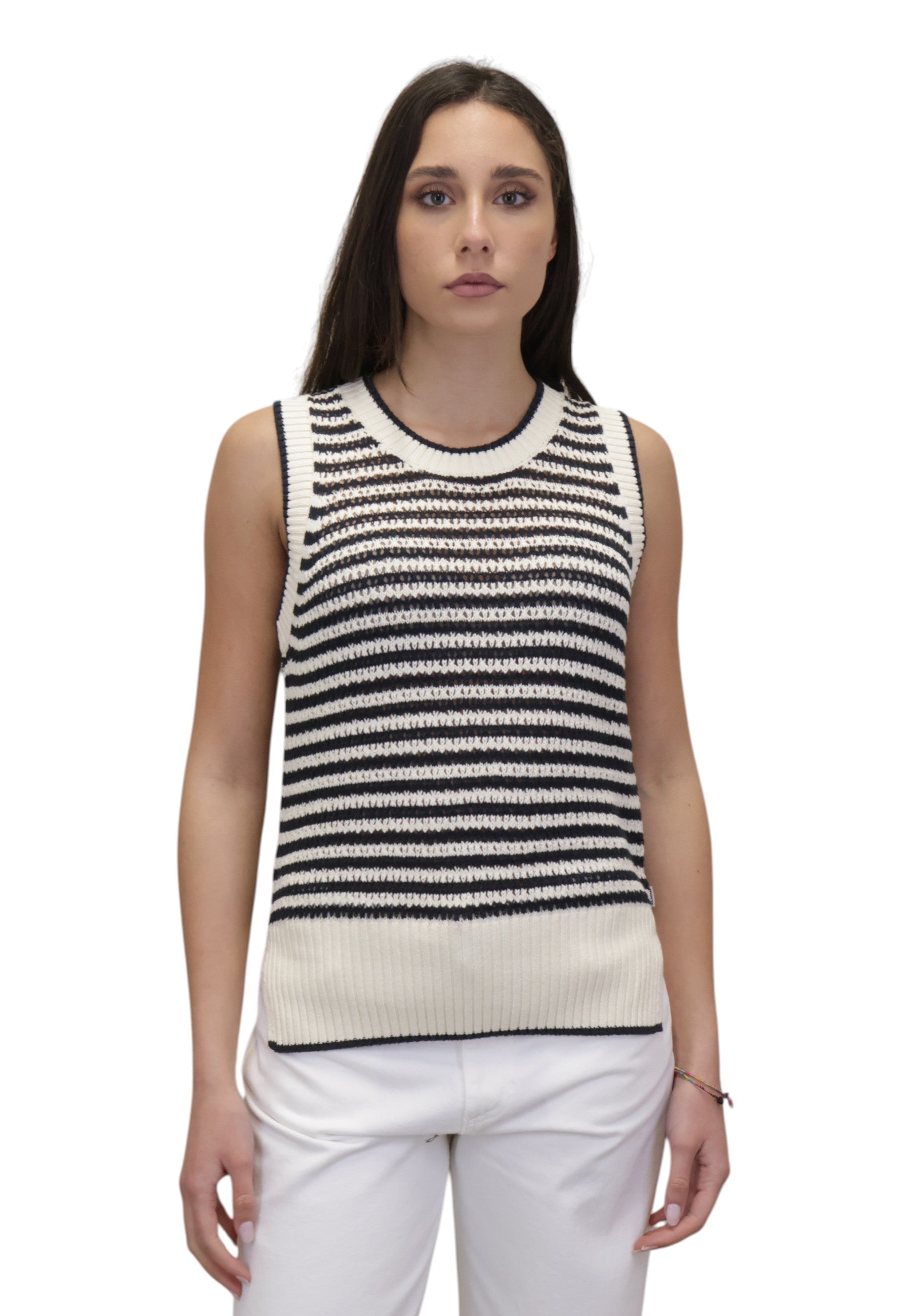 MAGLIE A GIROCOLLO Blu Ecoalf