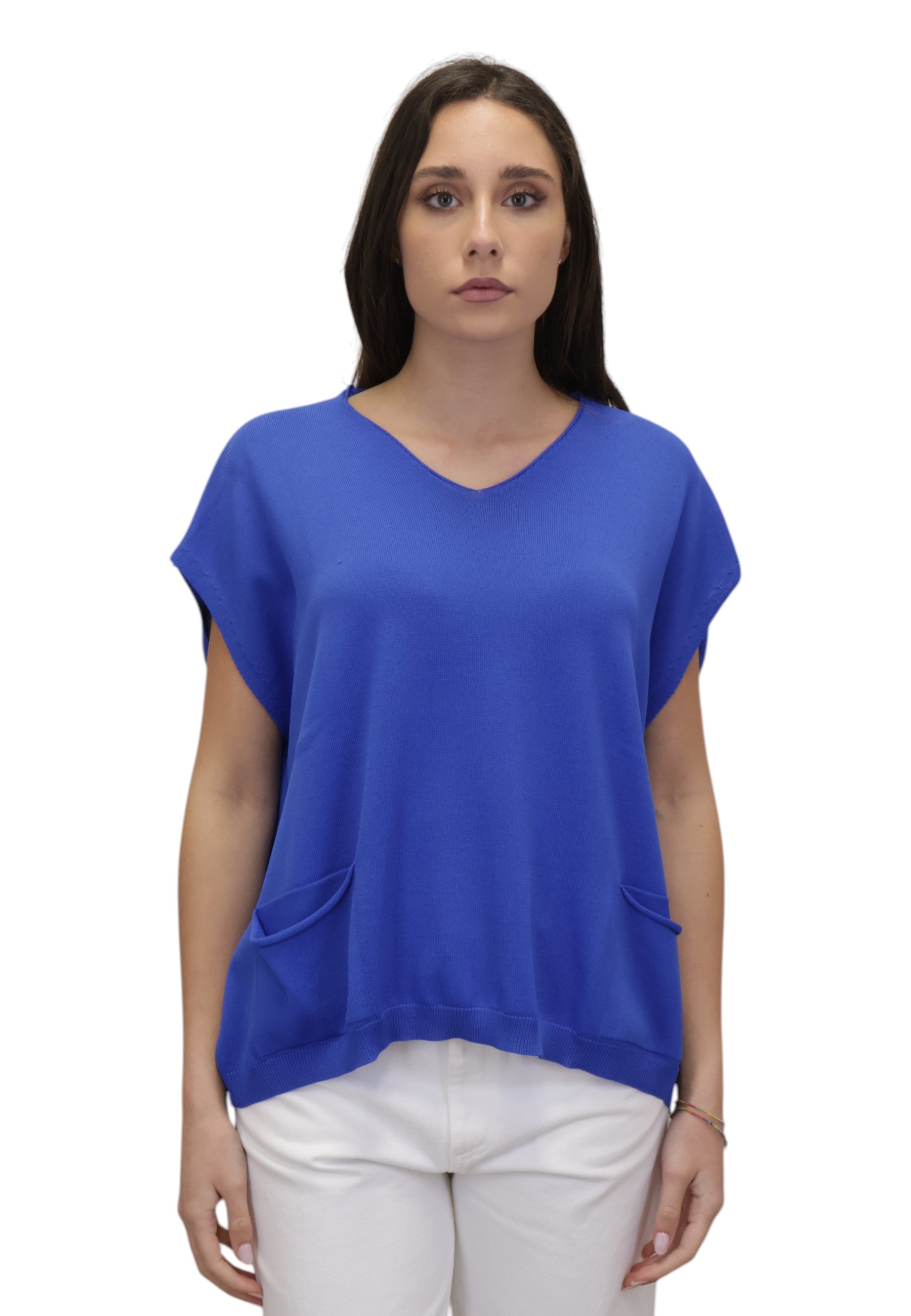 PONCHO Blu Hekla & Co
