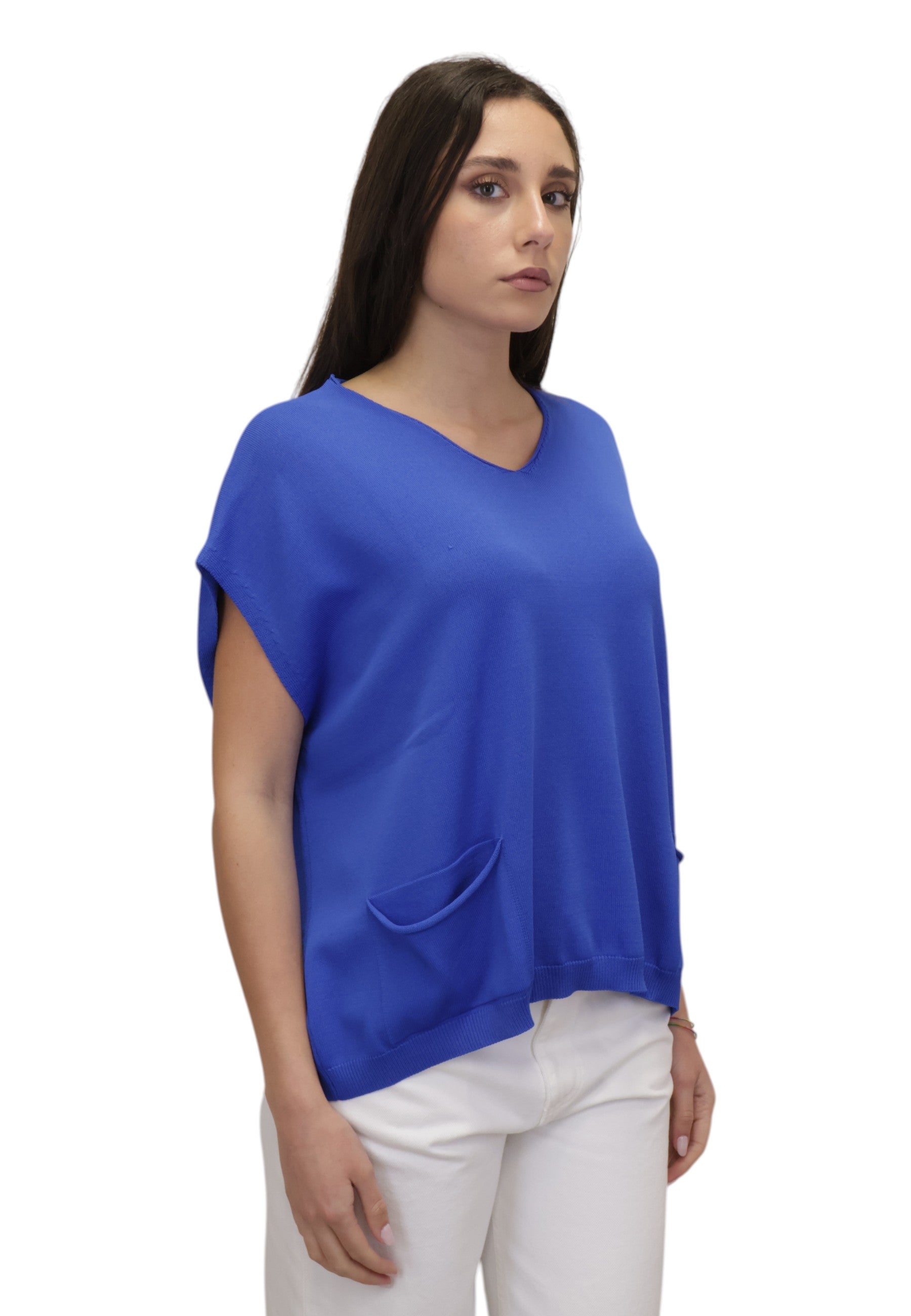 PONCHO Blu Hekla & Co