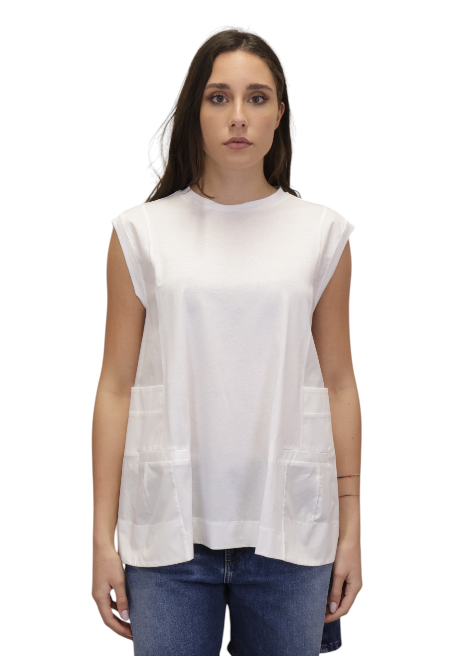 T-SHIRT Bianco Meimei J