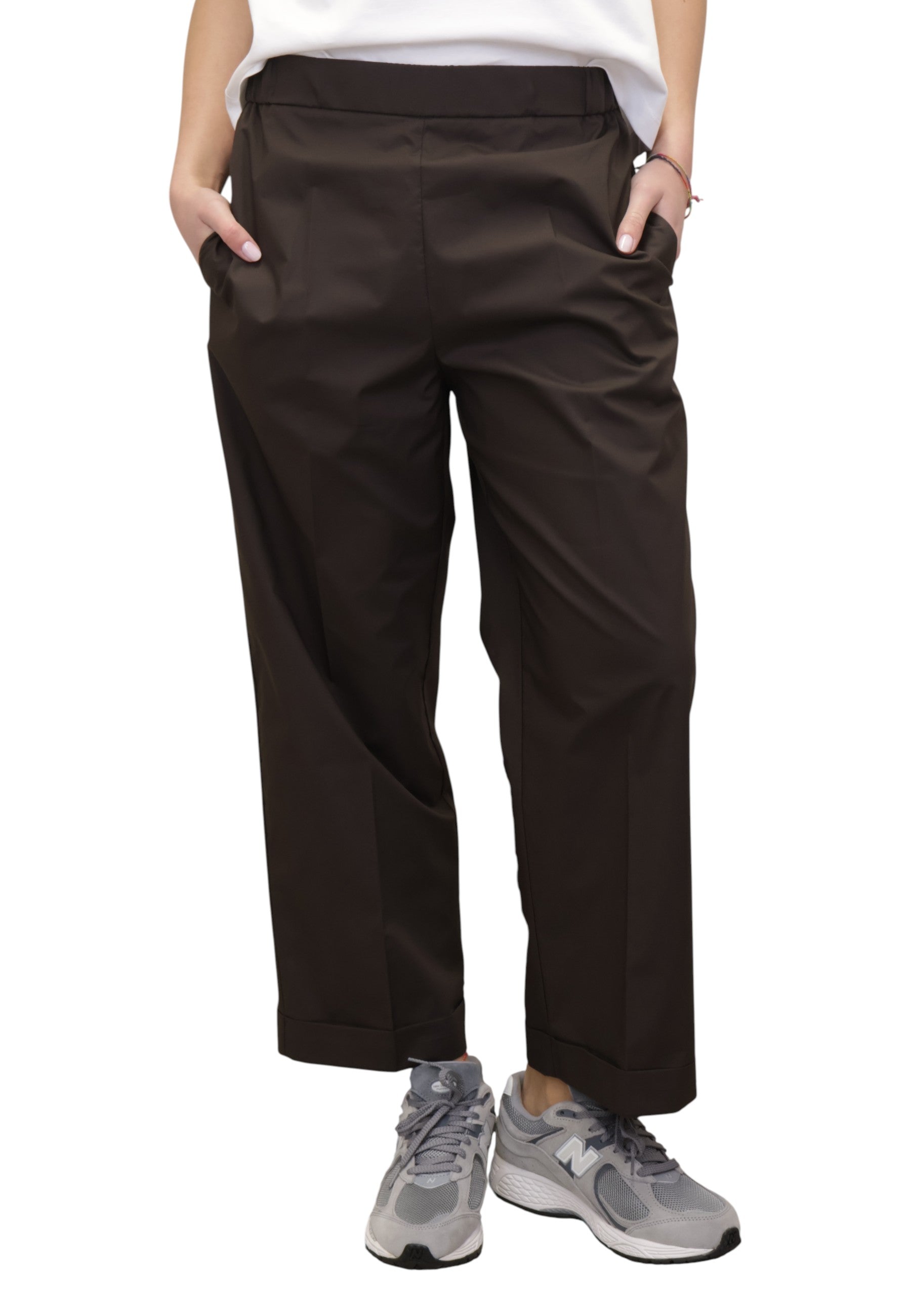 PANTALONI Marrone Meimei J