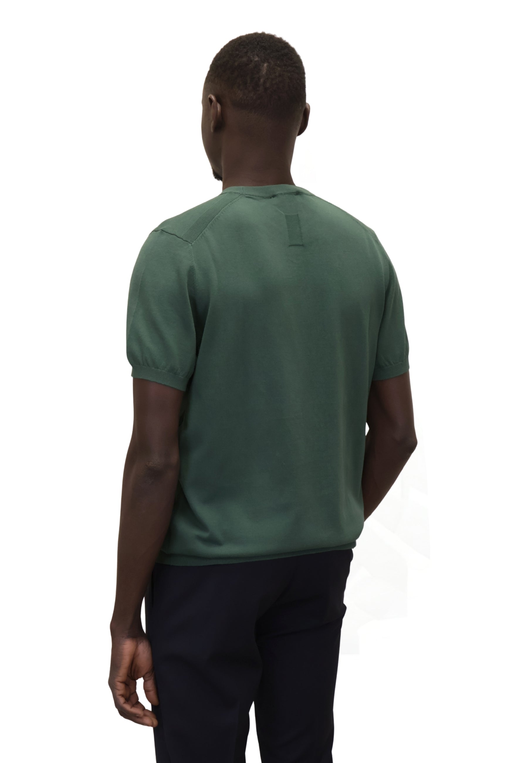 GIROCOLLO MANICA CORTA Verde Jean Paul