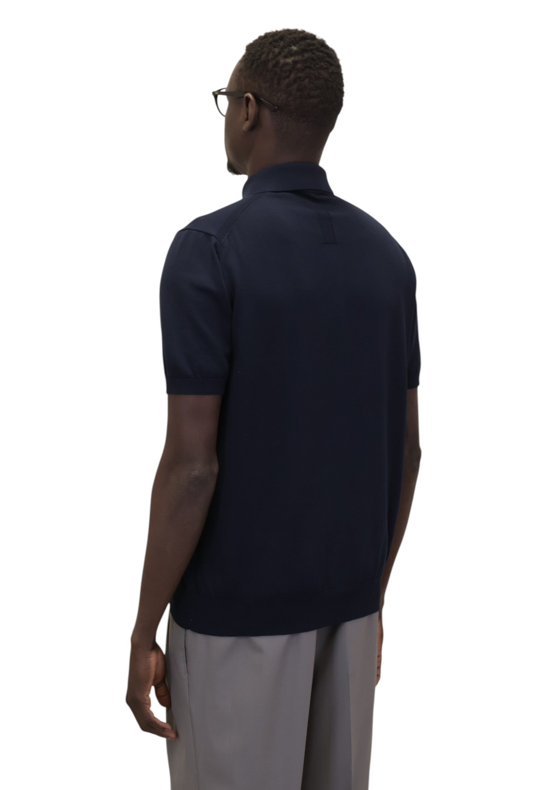 POLO A MANICA CORTA Blu Jean Paul