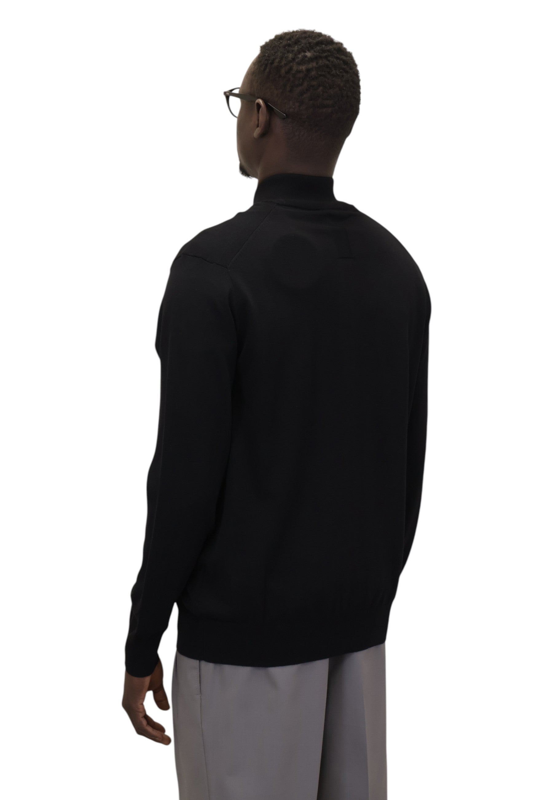 MAGLIE CON ZIP Nero Jean Paul