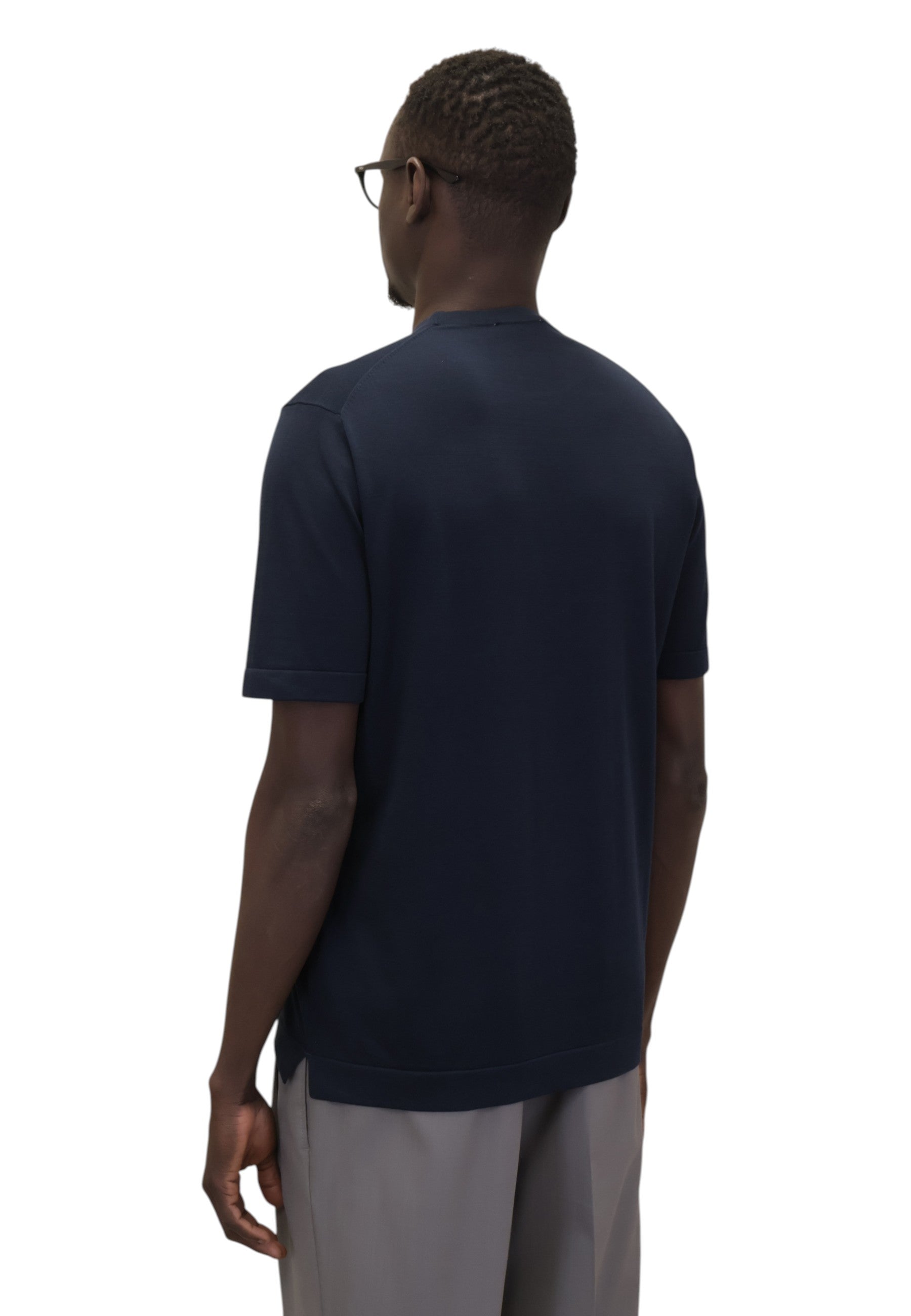 GIROCOLLO MANICA CORTA Blu Jean Paul
