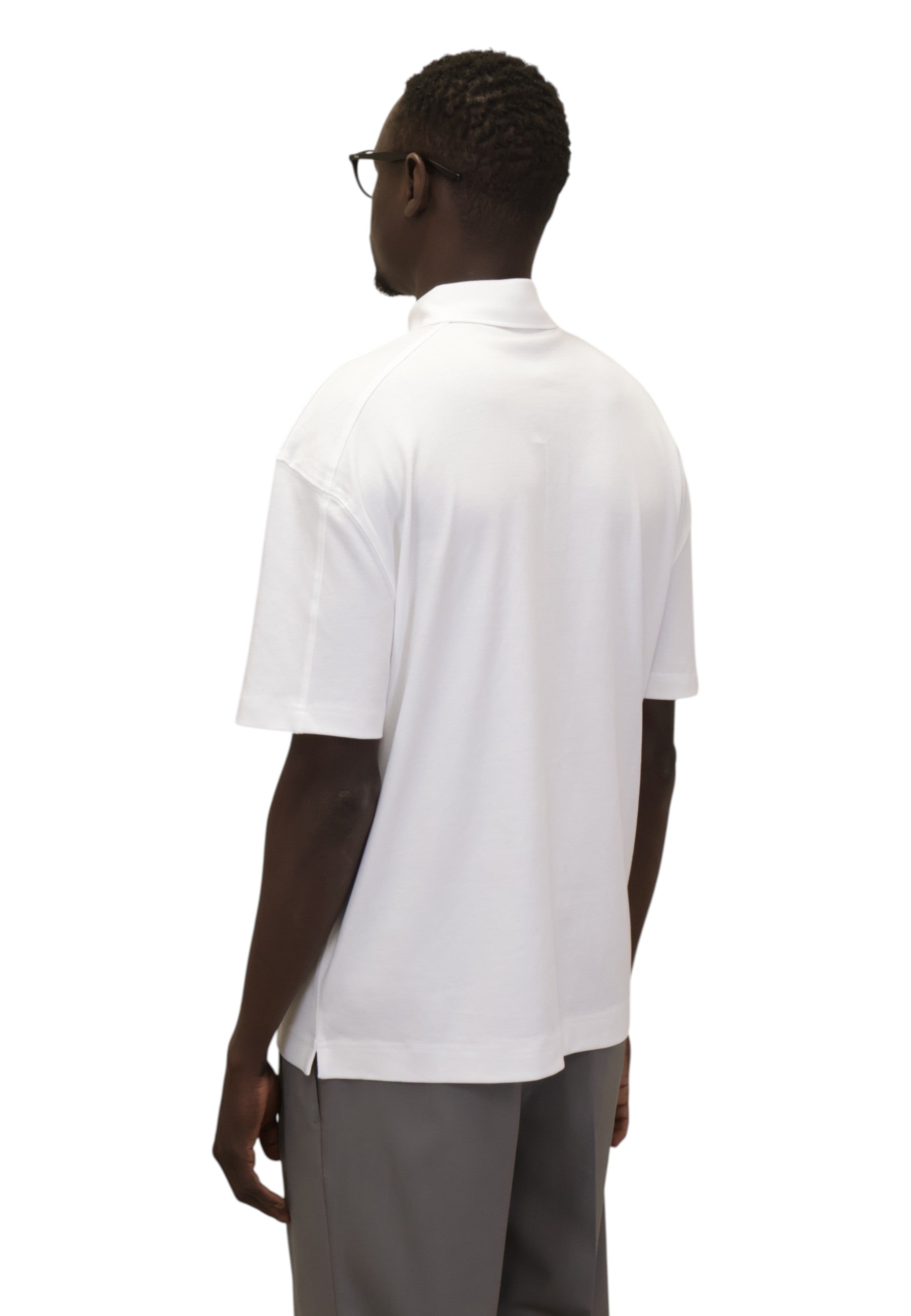 POLO A MANICA CORTA Bianco Jean Paul
