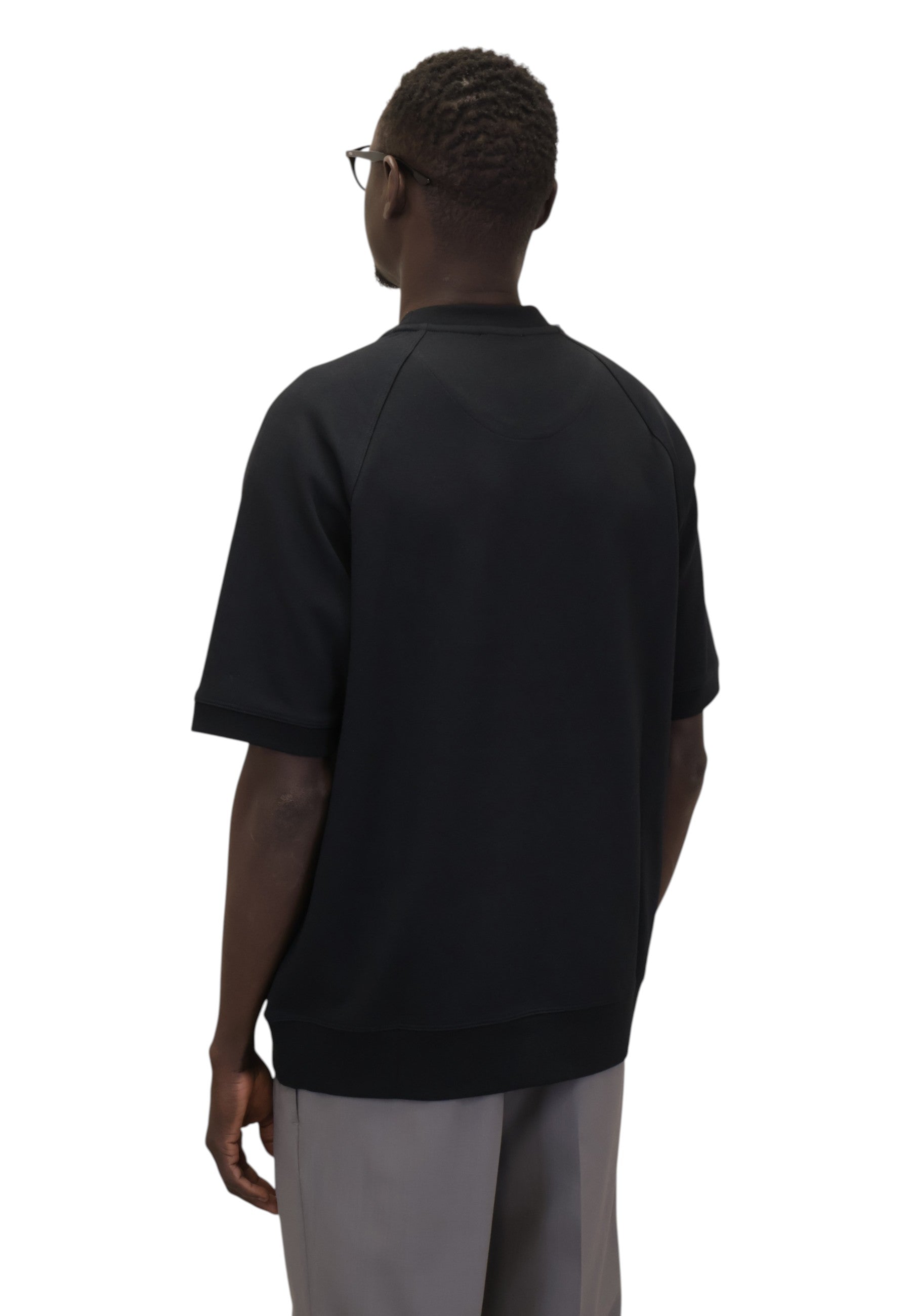 GIROCOLLO MANICA CORTA Nero Jean Paul