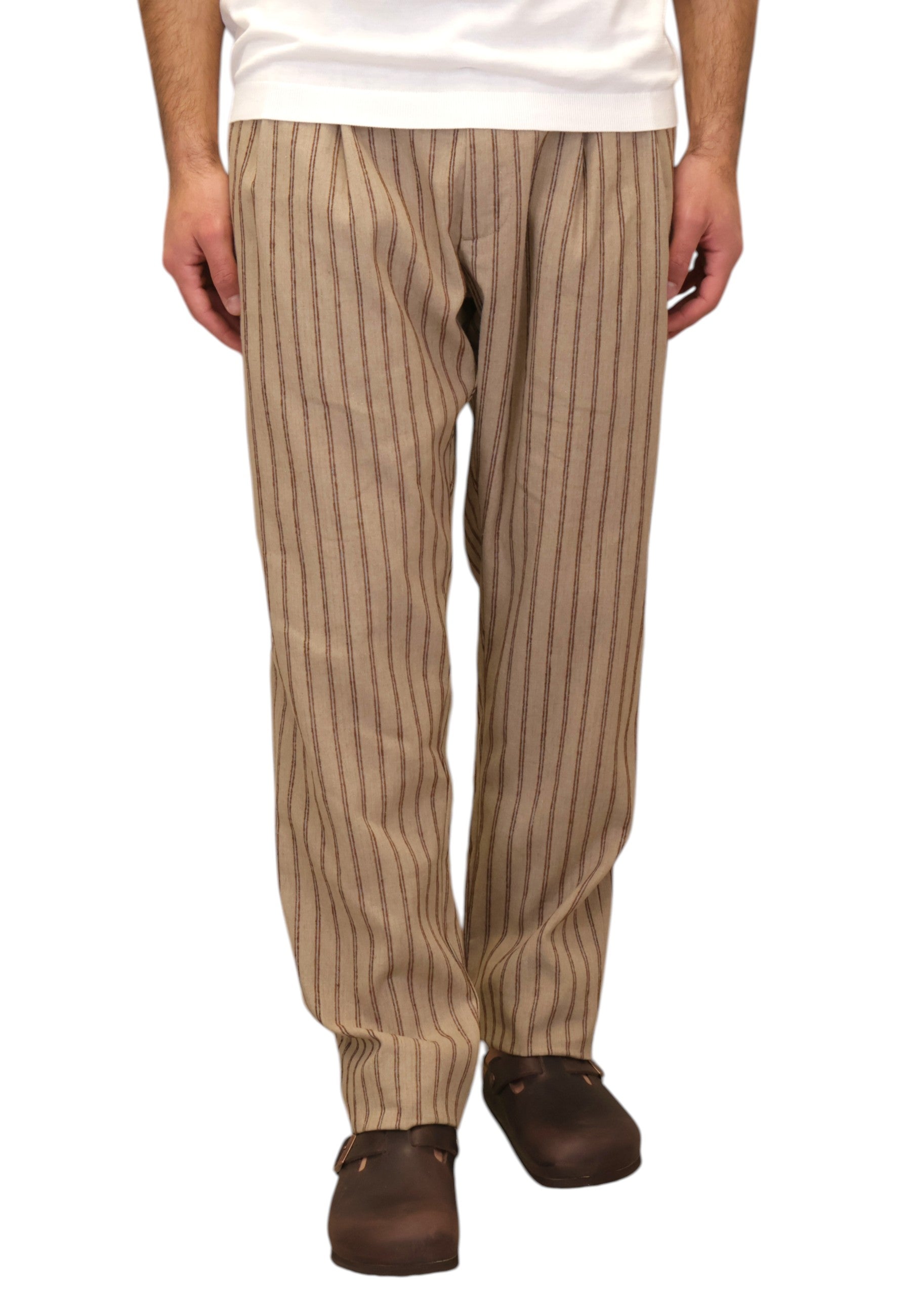 PANTALONI Beige Mc2 Saint Barth