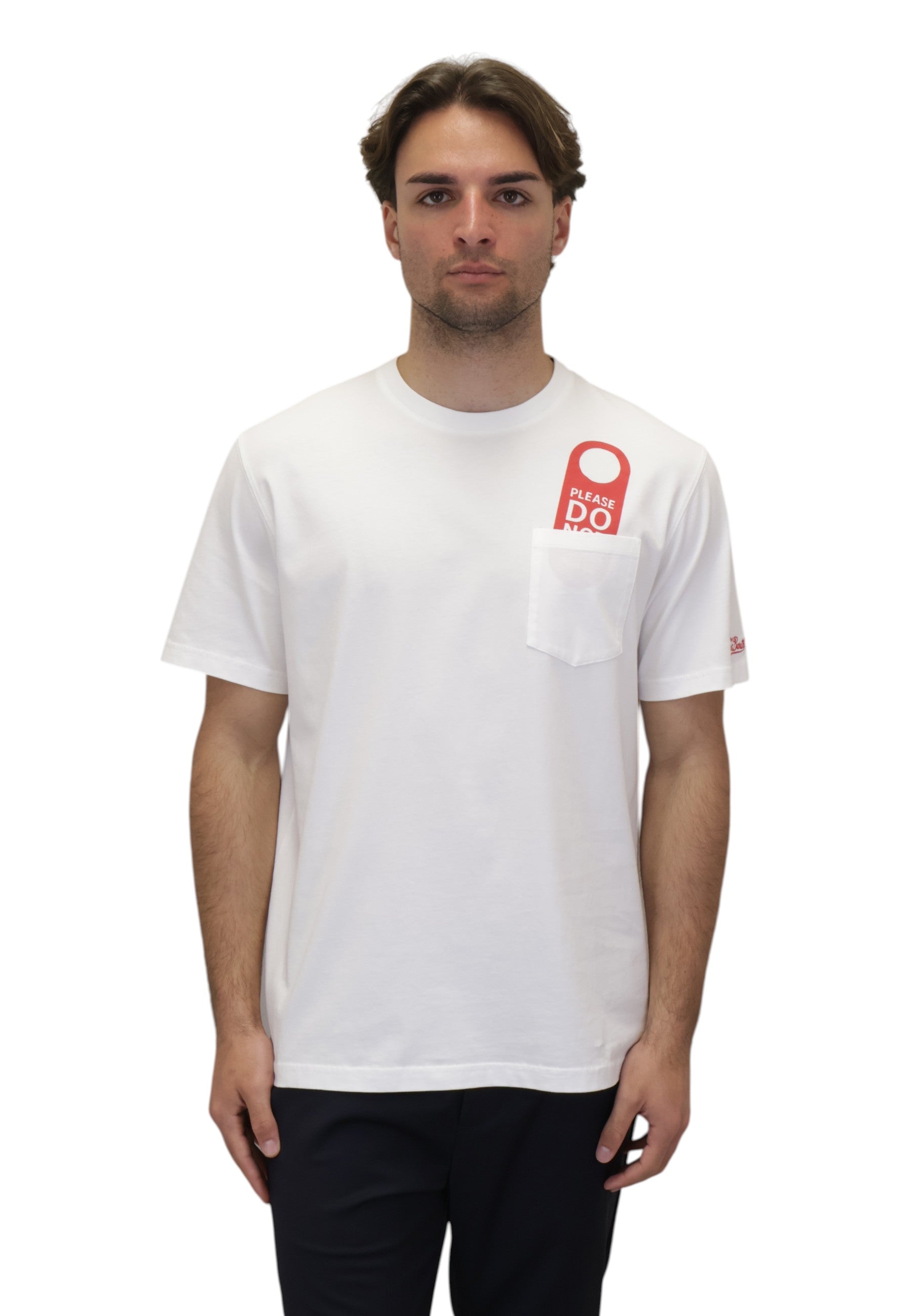 T-SHIRT Bianco Mc2 Saint Barth