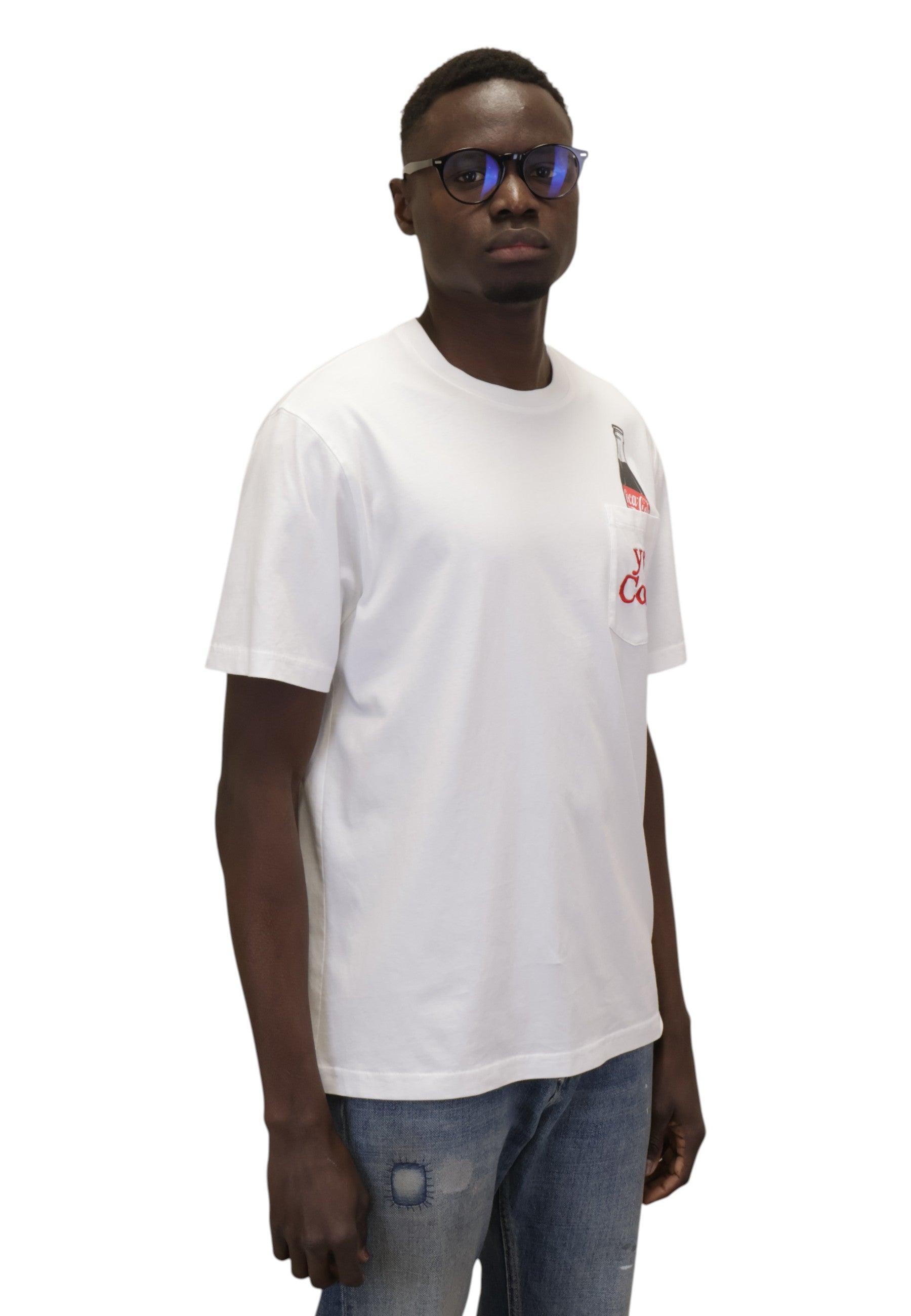 T-SHIRT Bianco Mc2 Saint Barth