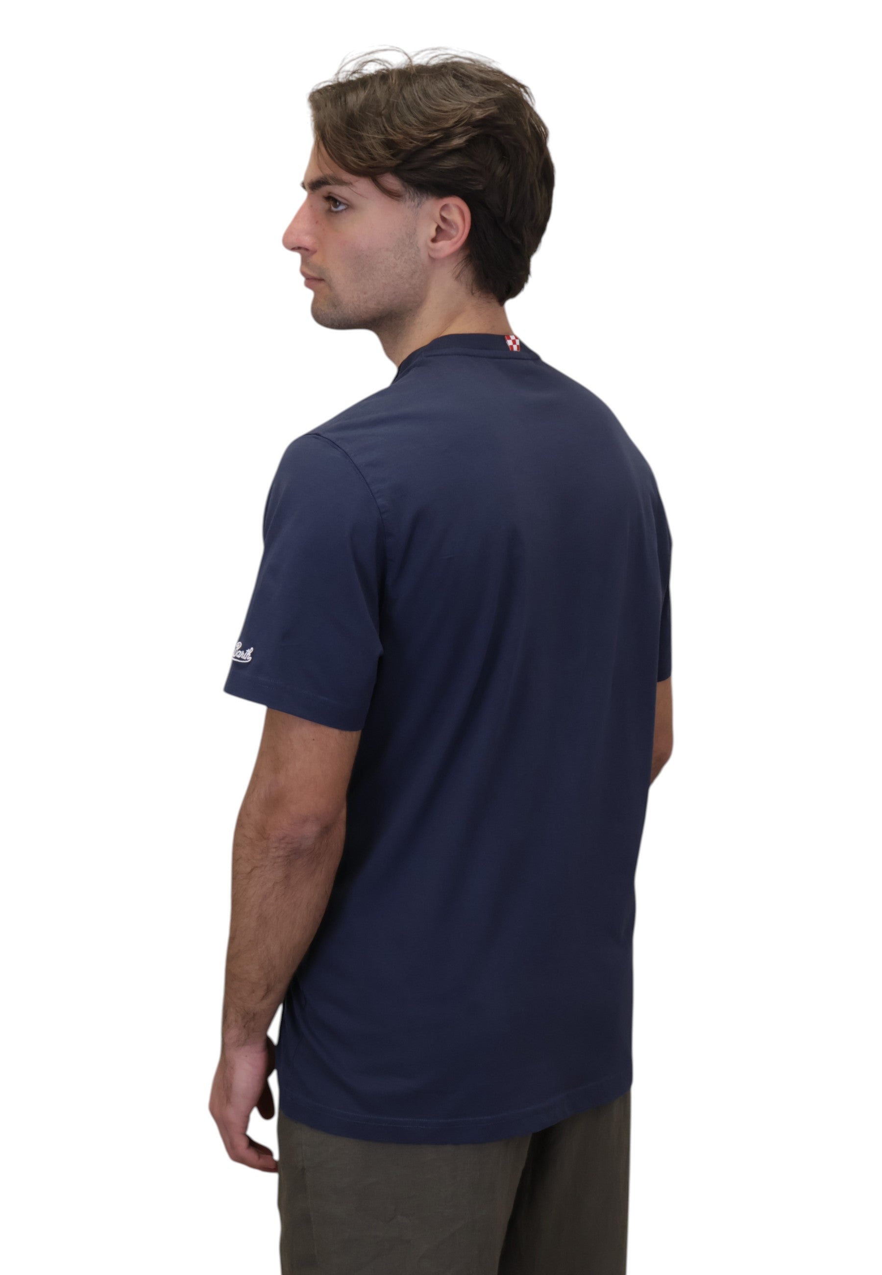 T-SHIRT Blu Mc2 Saint Barth