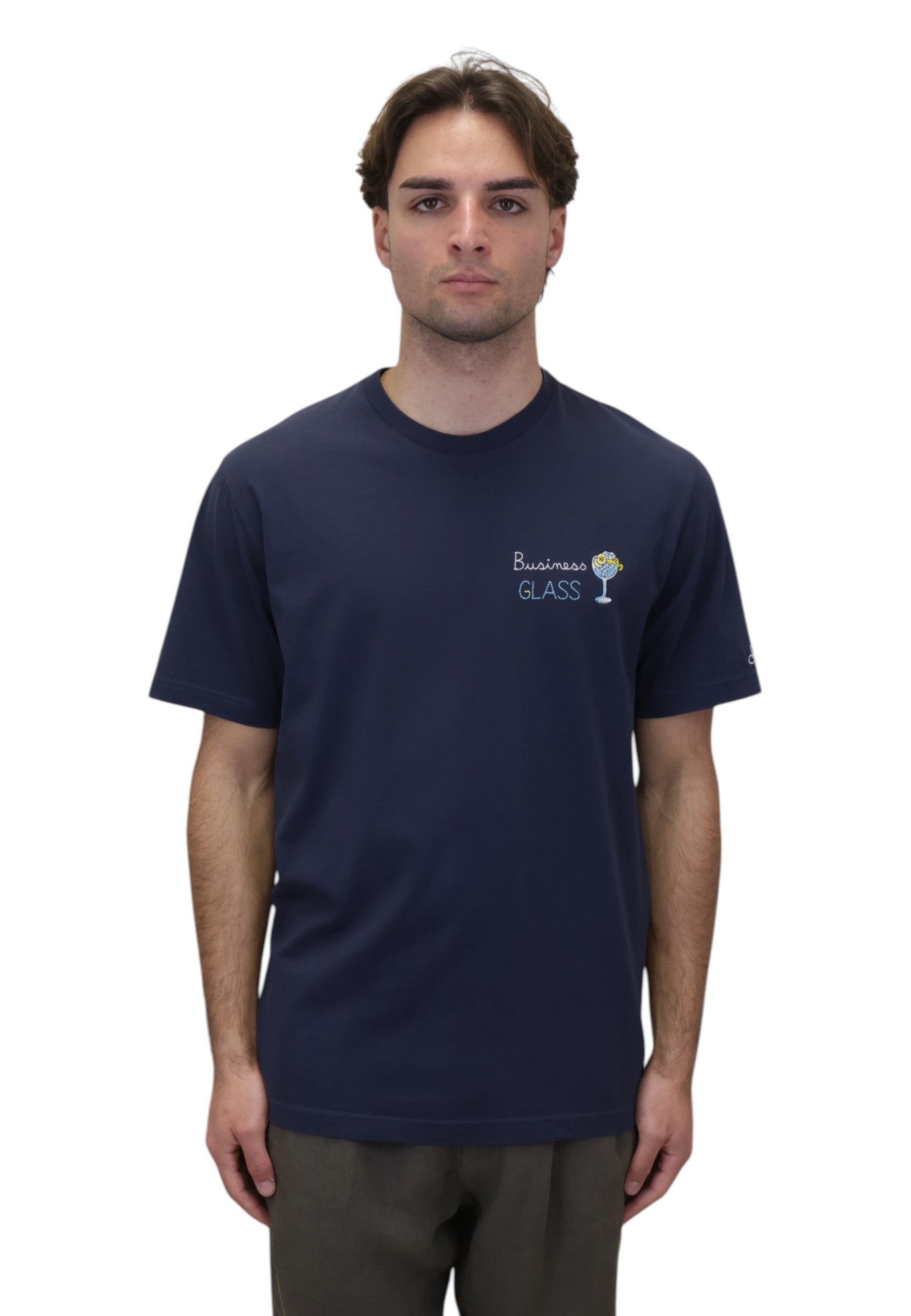 T-SHIRT Blu Mc2 Saint Barth