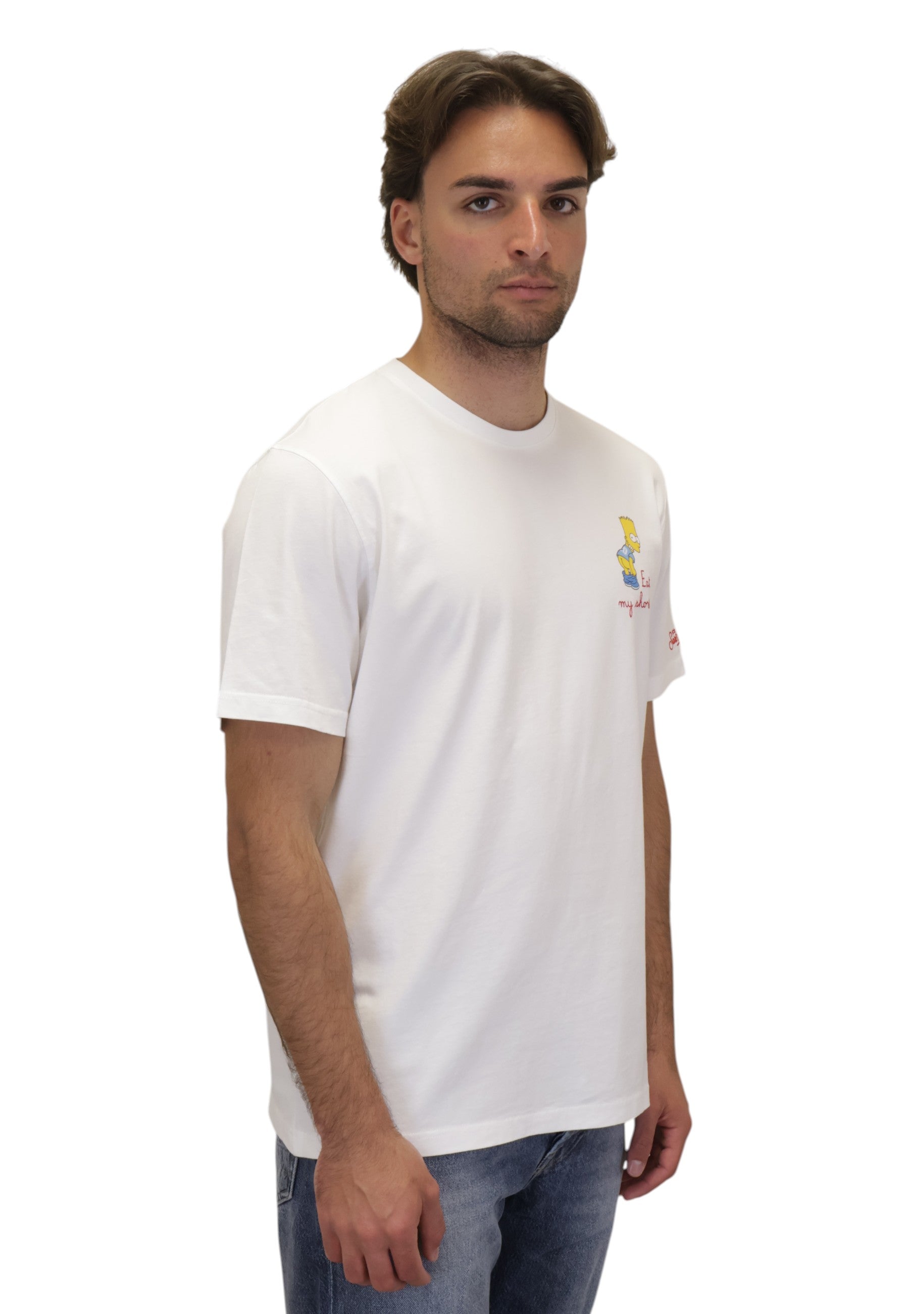 T-SHIRT Bianco Mc2 Saint Barth
