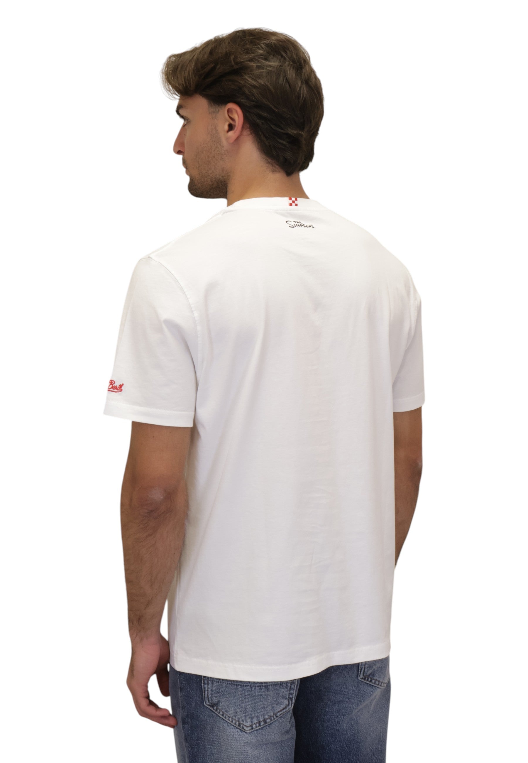 T-SHIRT Bianco Mc2 Saint Barth