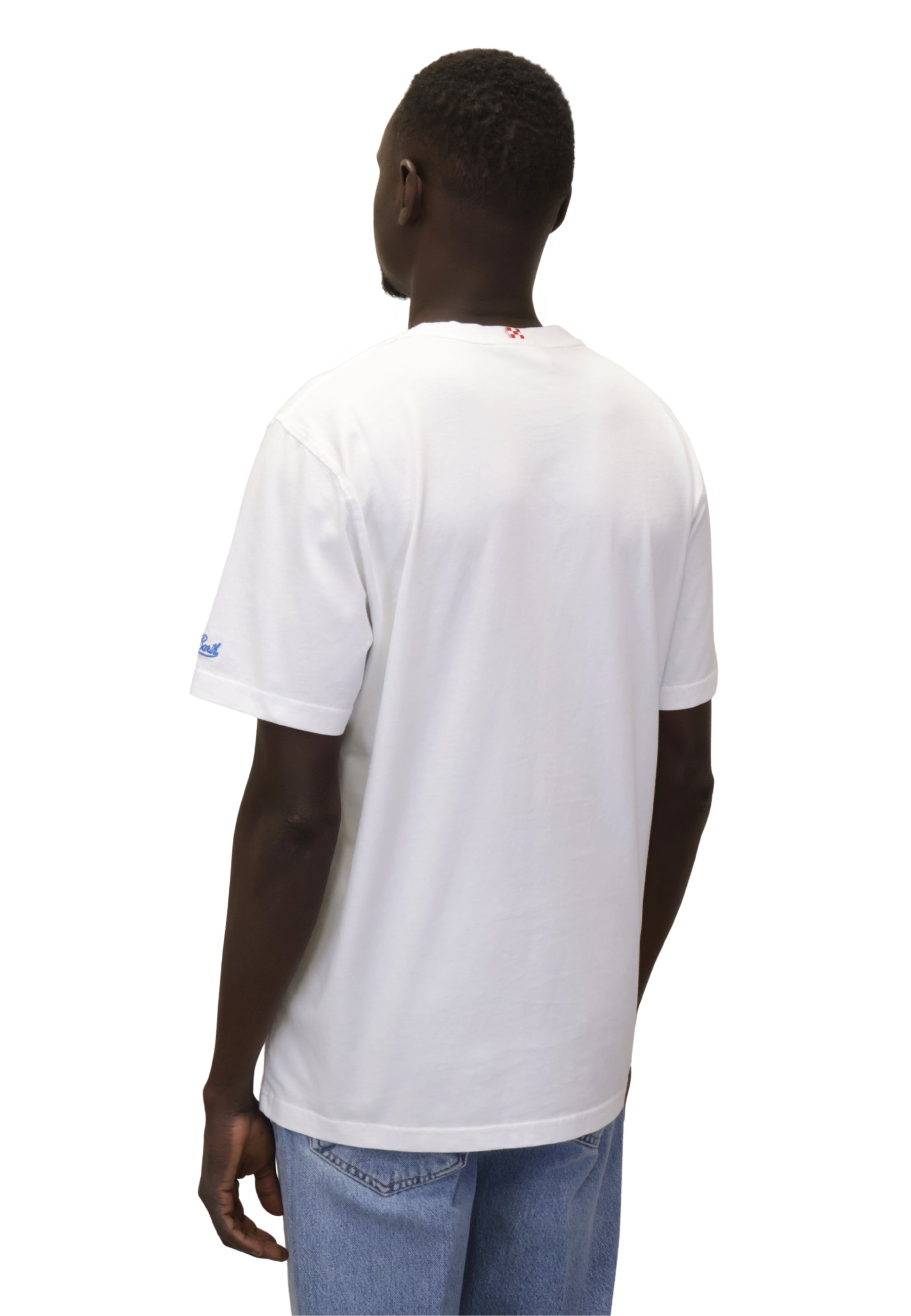 T-SHIRT Bianco Mc2 Saint Barth