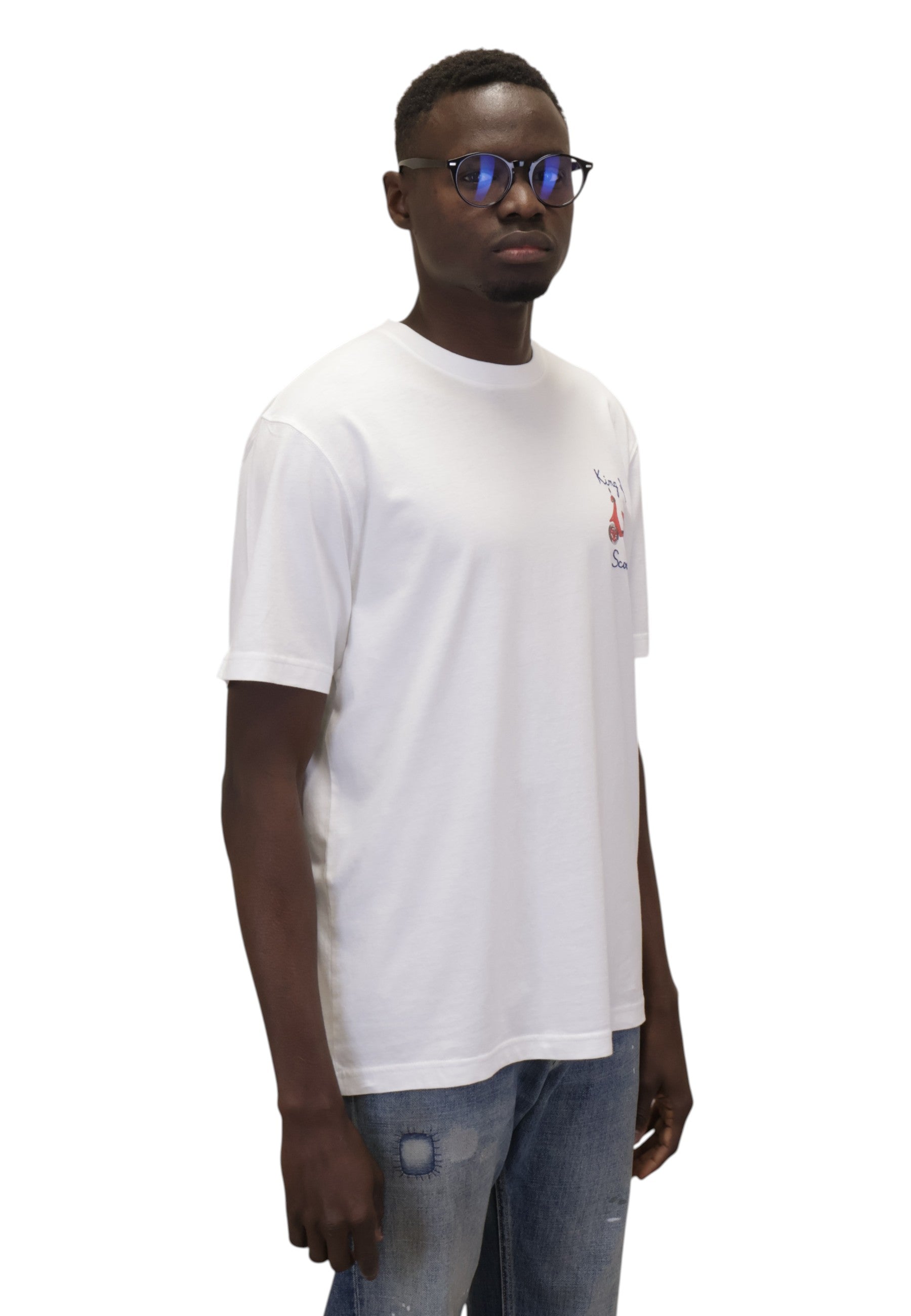 T-SHIRT Bianco Mc2 Saint Barth